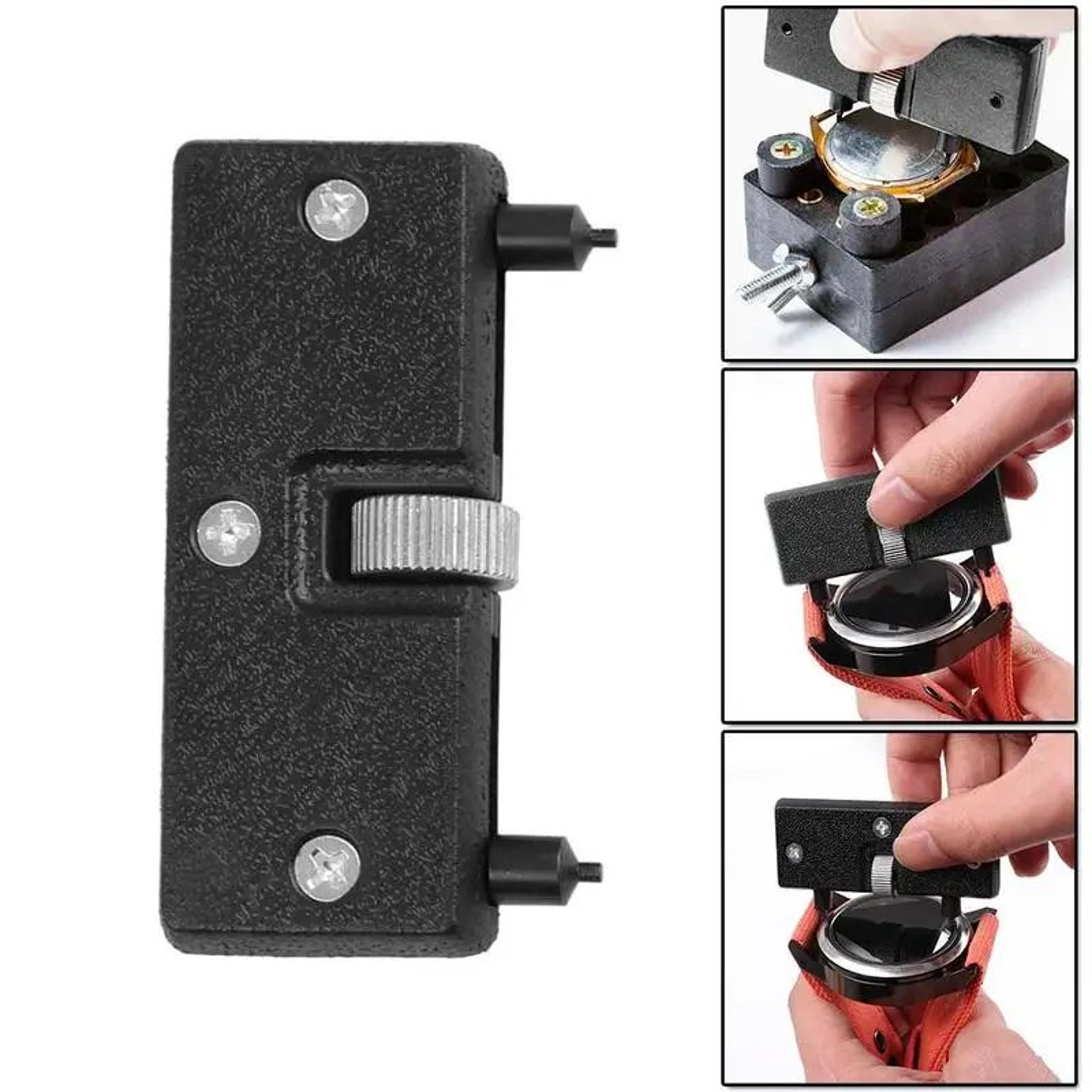 Adjustable DualJaw Watch Case Opener For ScrewBack Covers  Watch Repair Tool 4