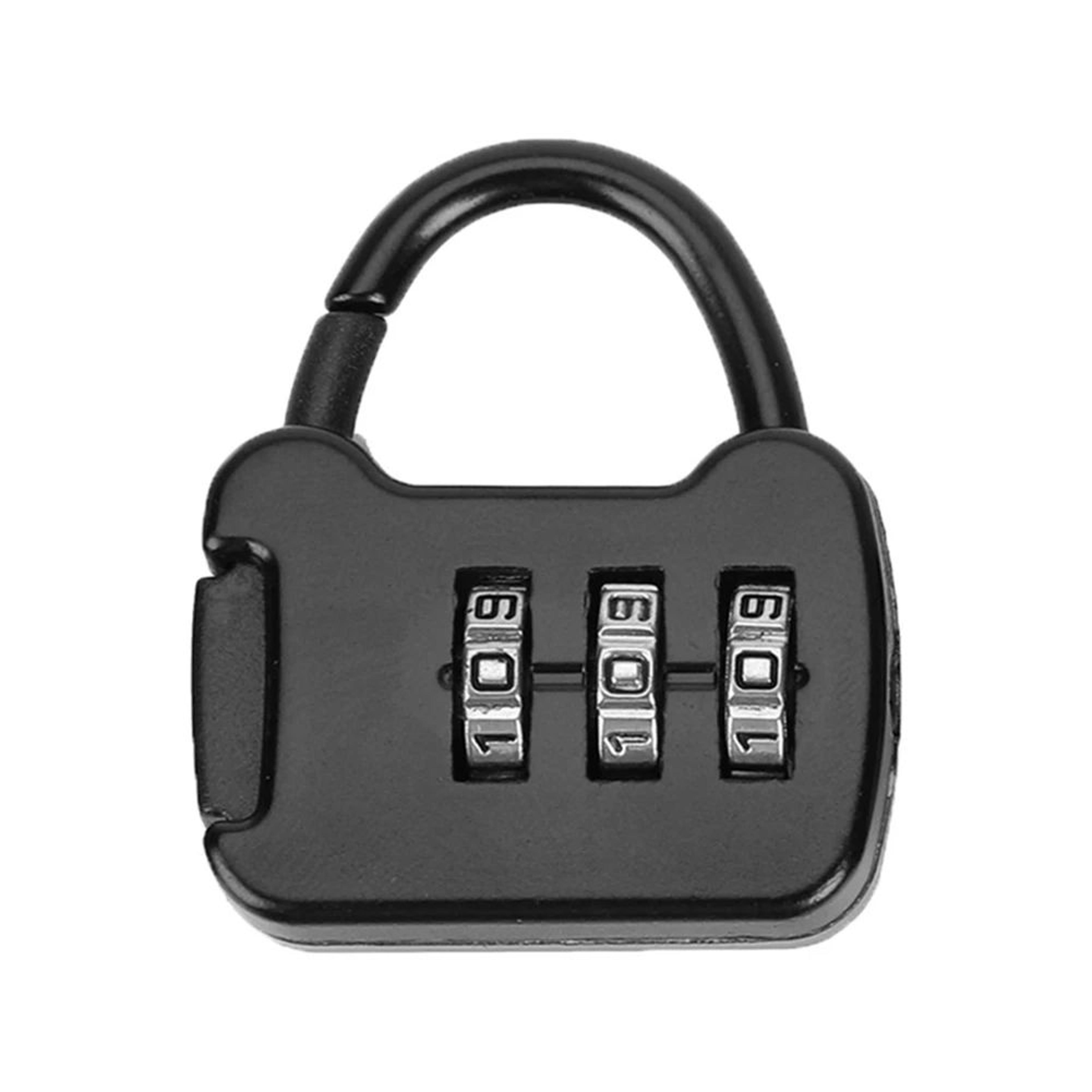 2Pack Zinc Alloy 3Digit Luggage Lock Set Keyless Mini Resettable Padlocks For Backpacks And Cases 7