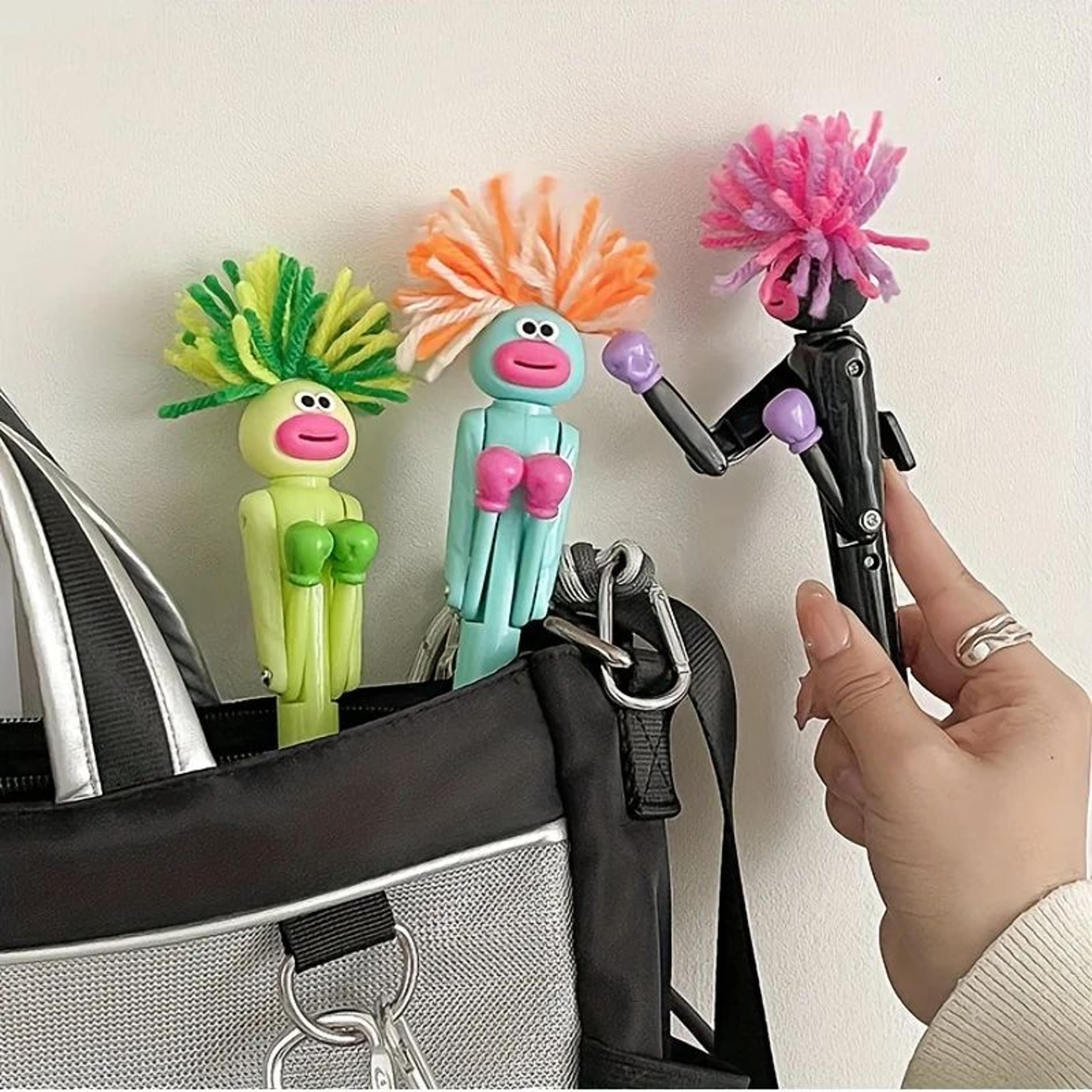 Interactive Boxing Fidget Pen  Funny Novelty Ballpoint For Stress Relief 4