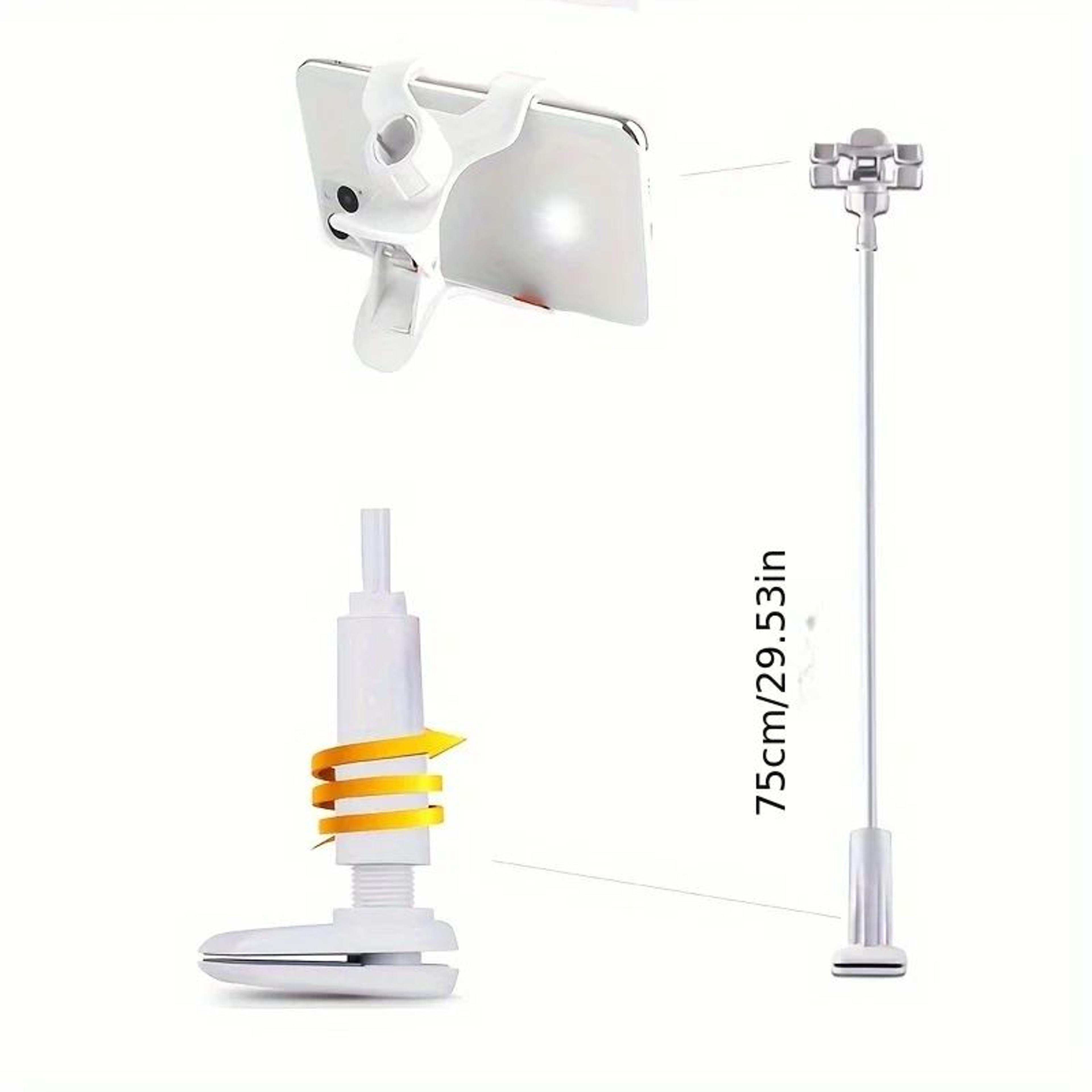 Gooseneck Phone Holder Clamp For Bed  Desk HandsFree Phone Mount With Flexible Long Arm 3
