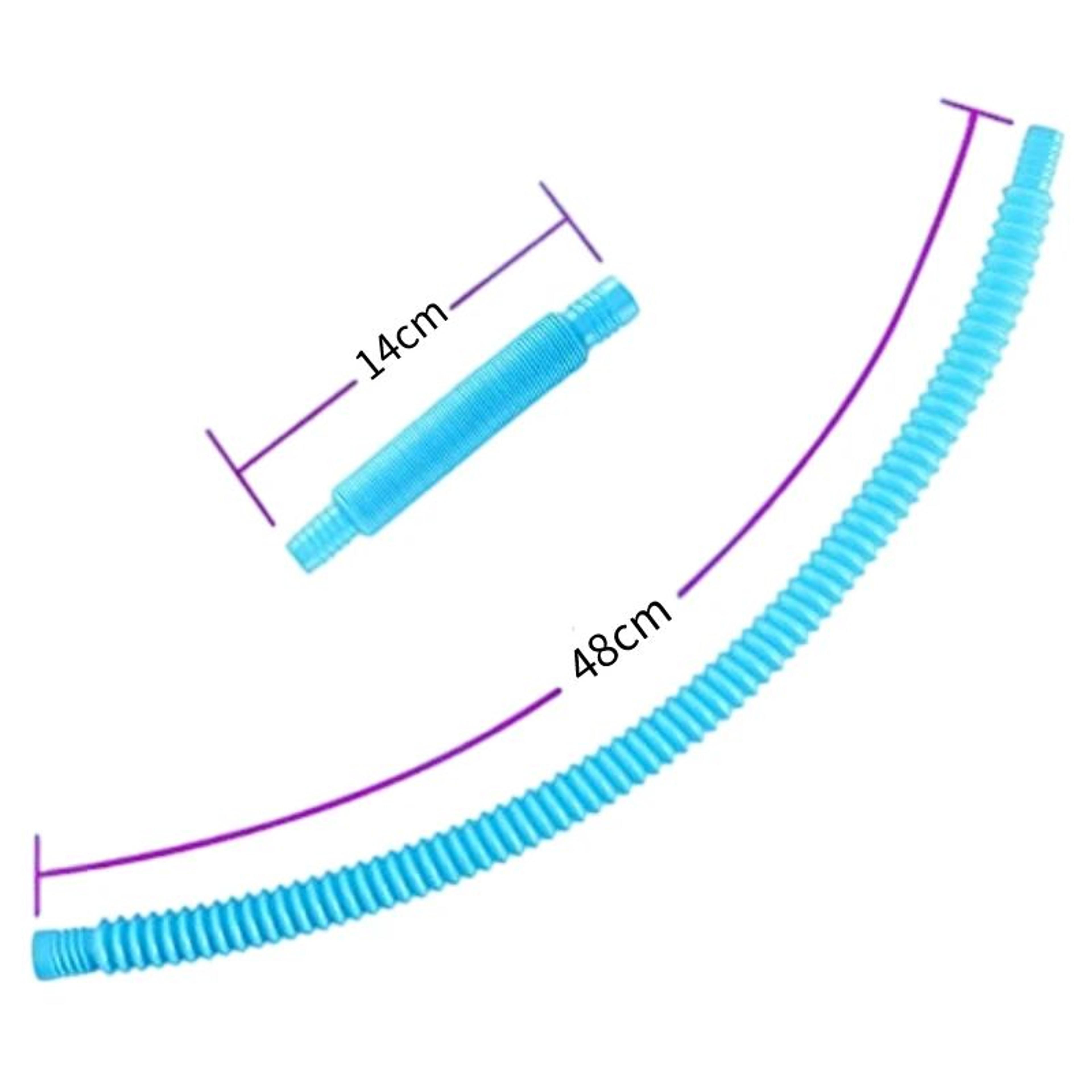 Rainbow Pop Tubes Bulk Pack 102050pcs Telescopic Sensory Toys For Stress Relief  Classrooms 5