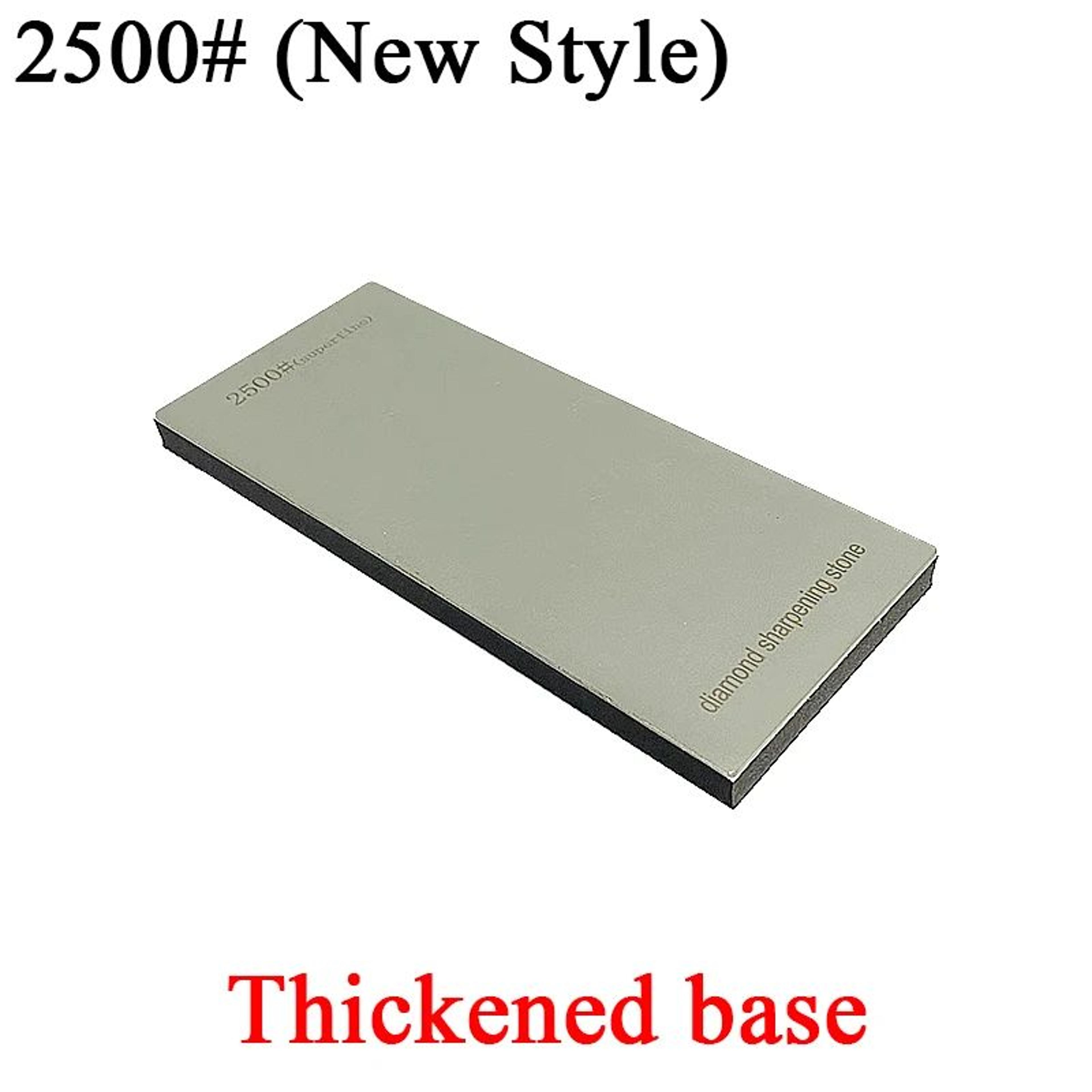 15 Diamond Knife Sharpening Stone Kit With NonSlip Base And Leather Strop 6
