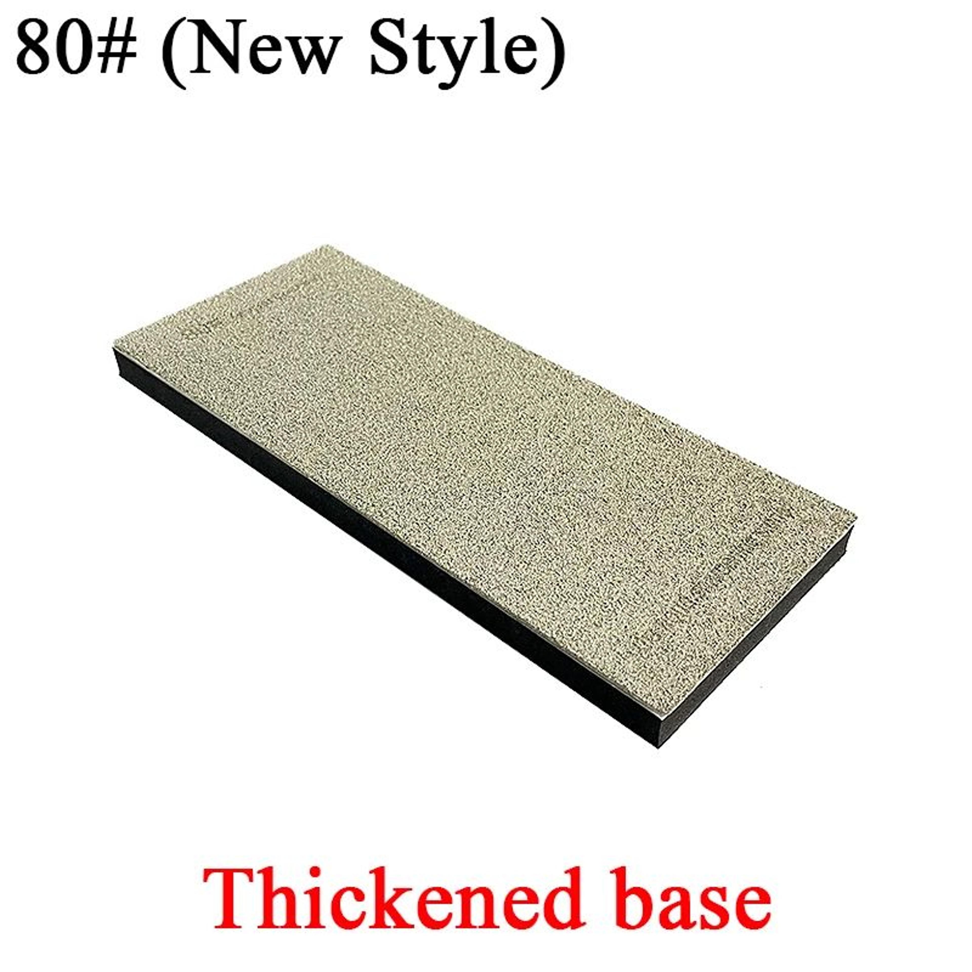 15 Diamond Knife Sharpening Stone Kit With NonSlip Base And Leather Strop 8