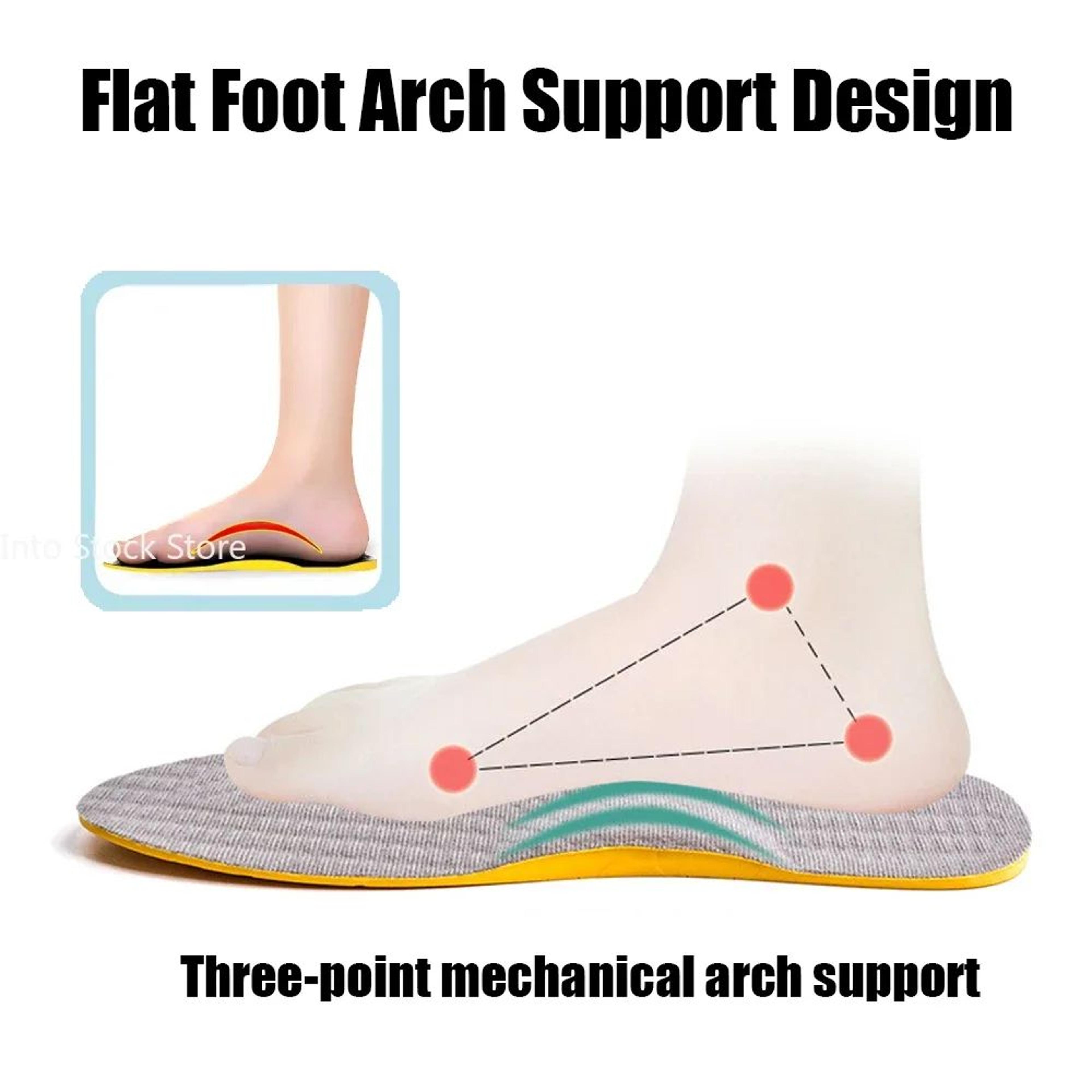 Arch Support Insoles For Flat Feet  Orthopedic Valgus Correction Shoe Inserts 2