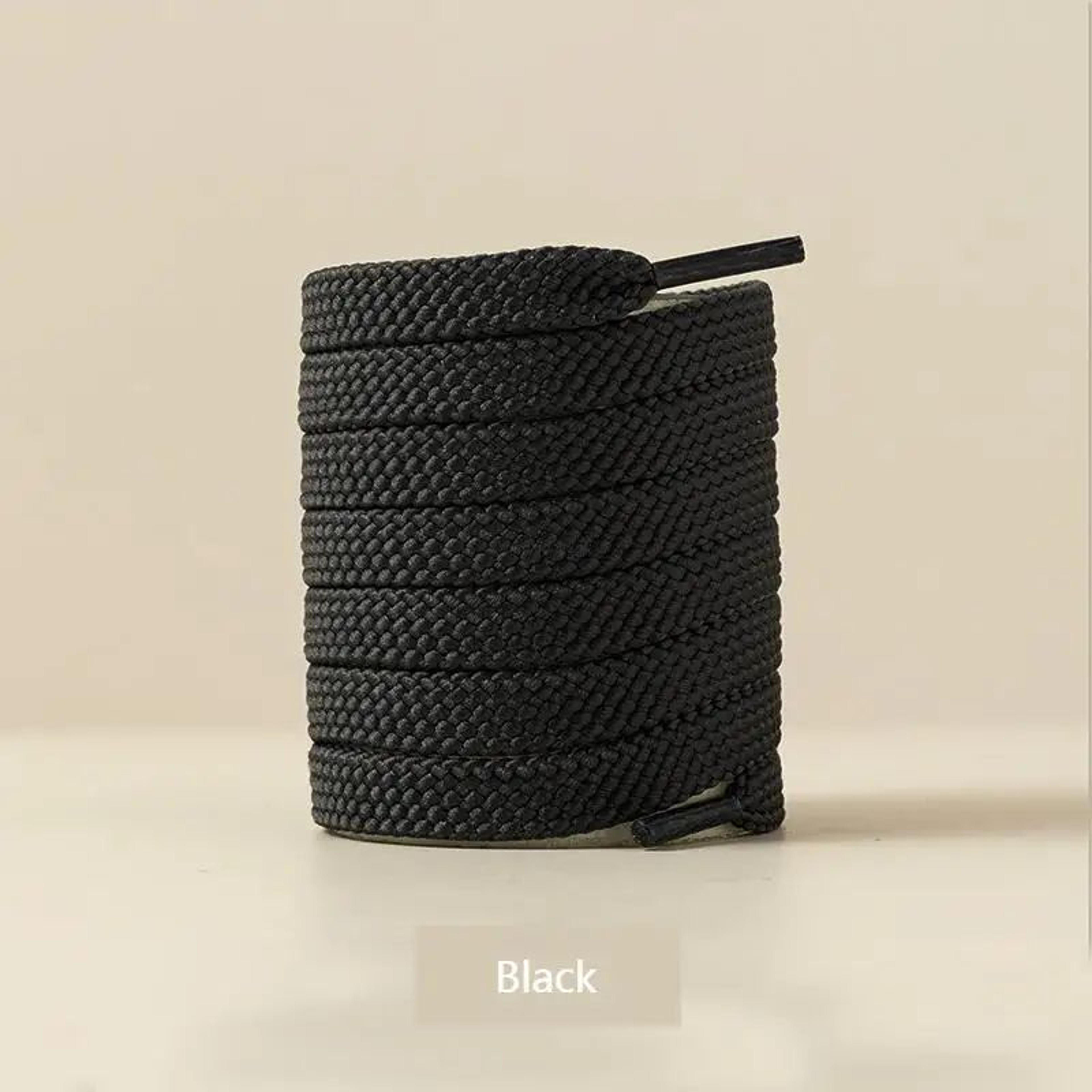 Classic Flat Shoelaces For Sneakers  Sneaker Replacement Laces In White Or Black 6