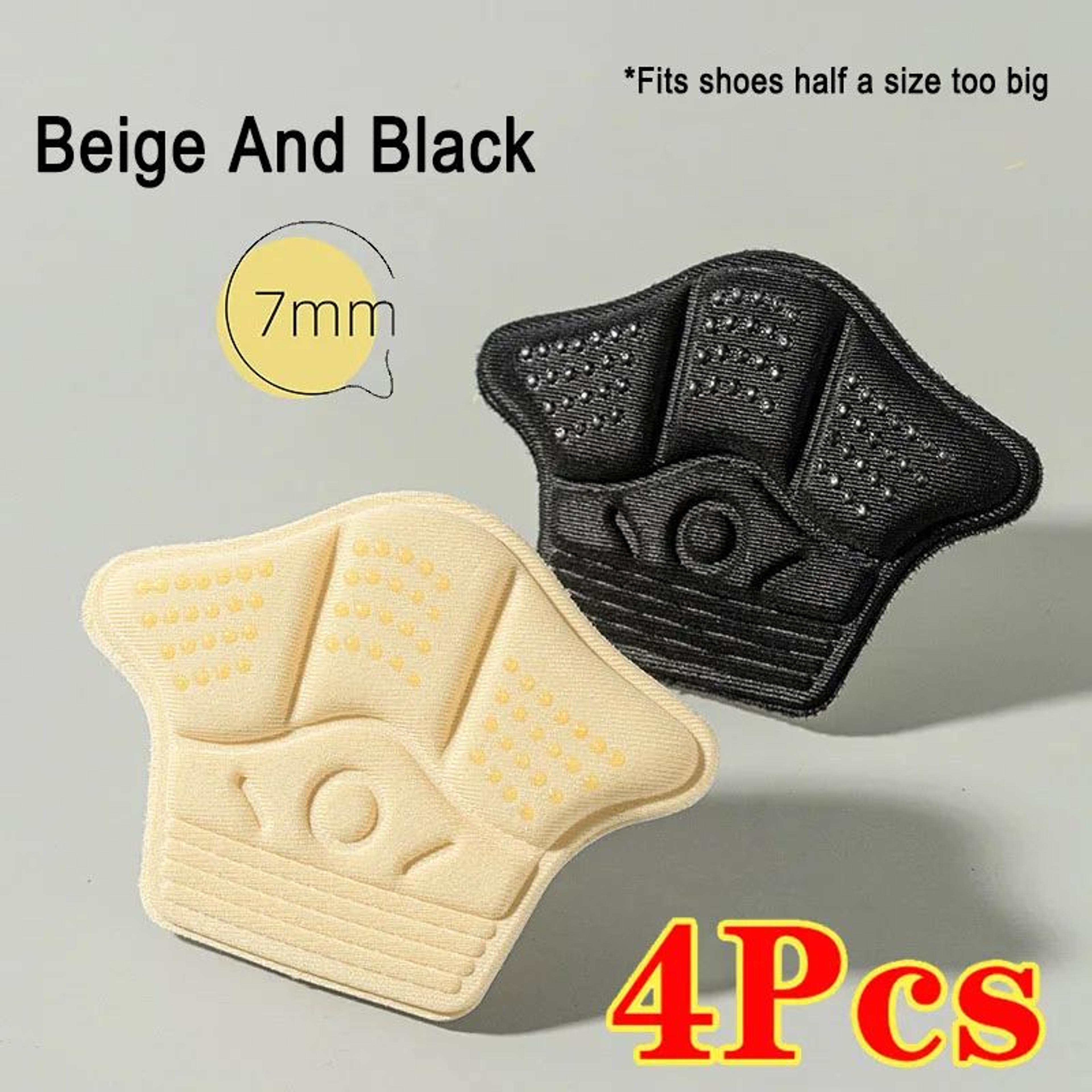 ComfortFit Heel Grip Pads 4Pack  Heel Grips And Shoe Size Reducer Cushions For Betterfitting Shoes 8