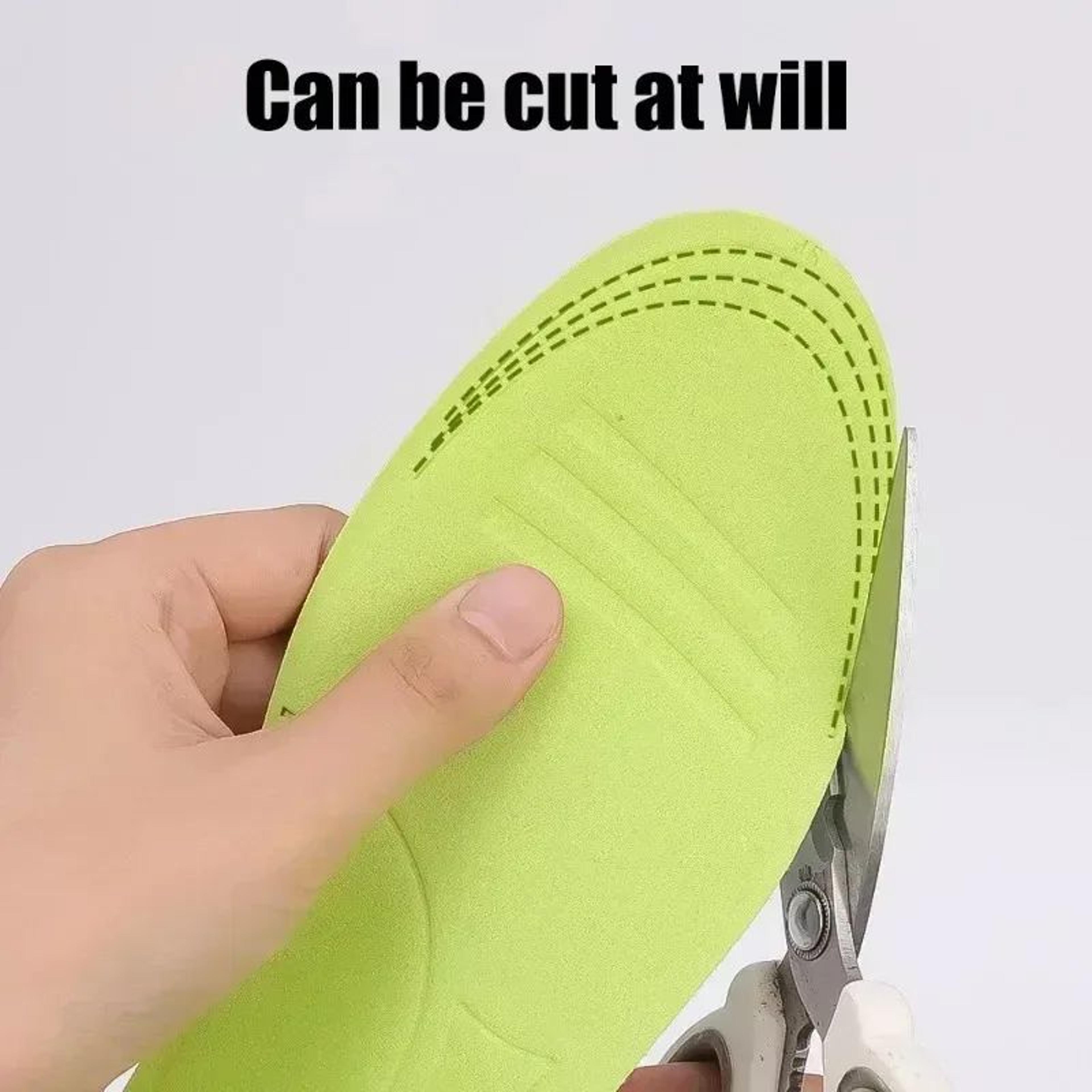Memory Foam Orthopedic Insoles For Everyday Comfort  Deodorizing SweatAbsorbing Antibacterial 210pc 5