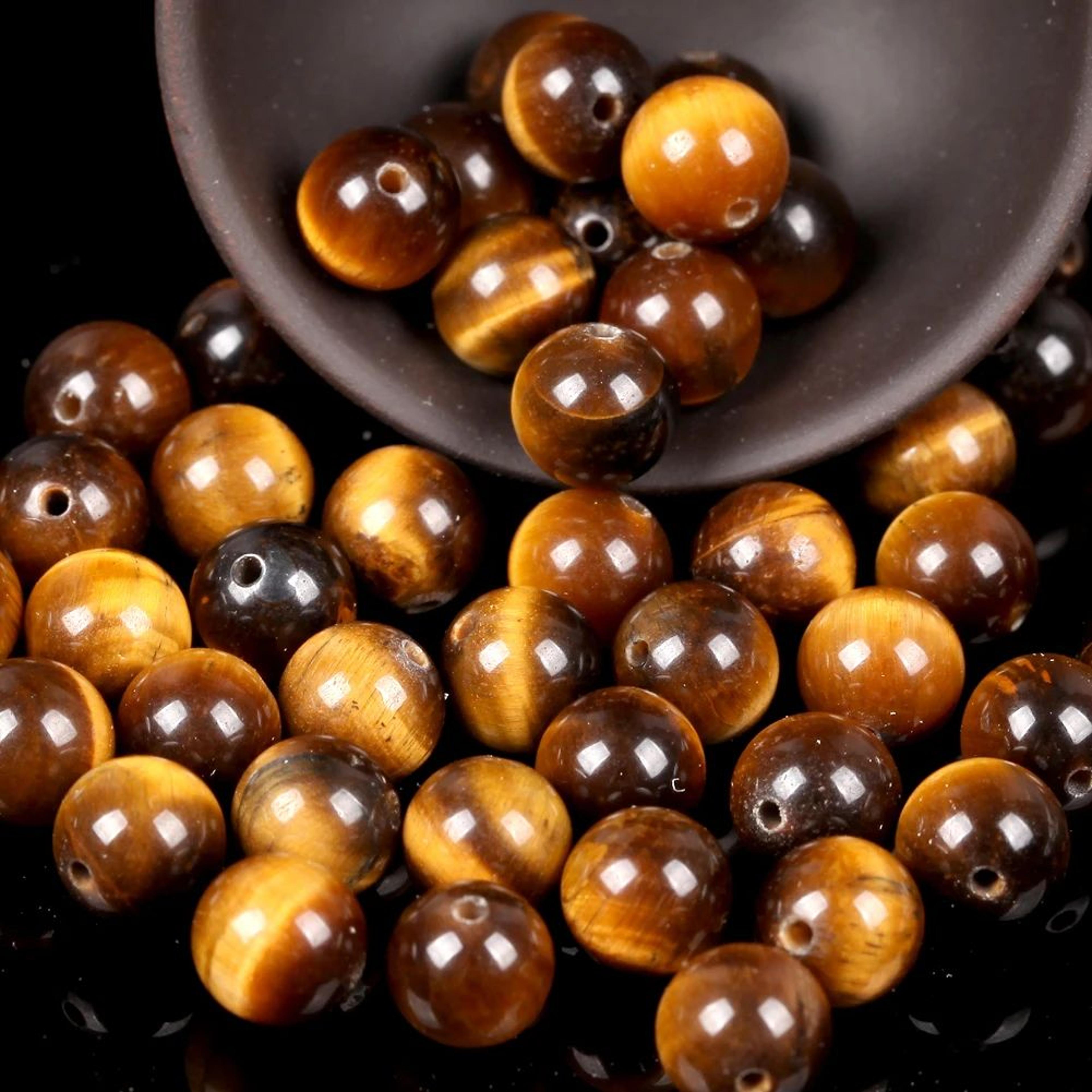 Natural Stone Beads Strand For Jewelry Making  Round Gemstone Beads Tiger Eye Amazonite  More In Mu 7