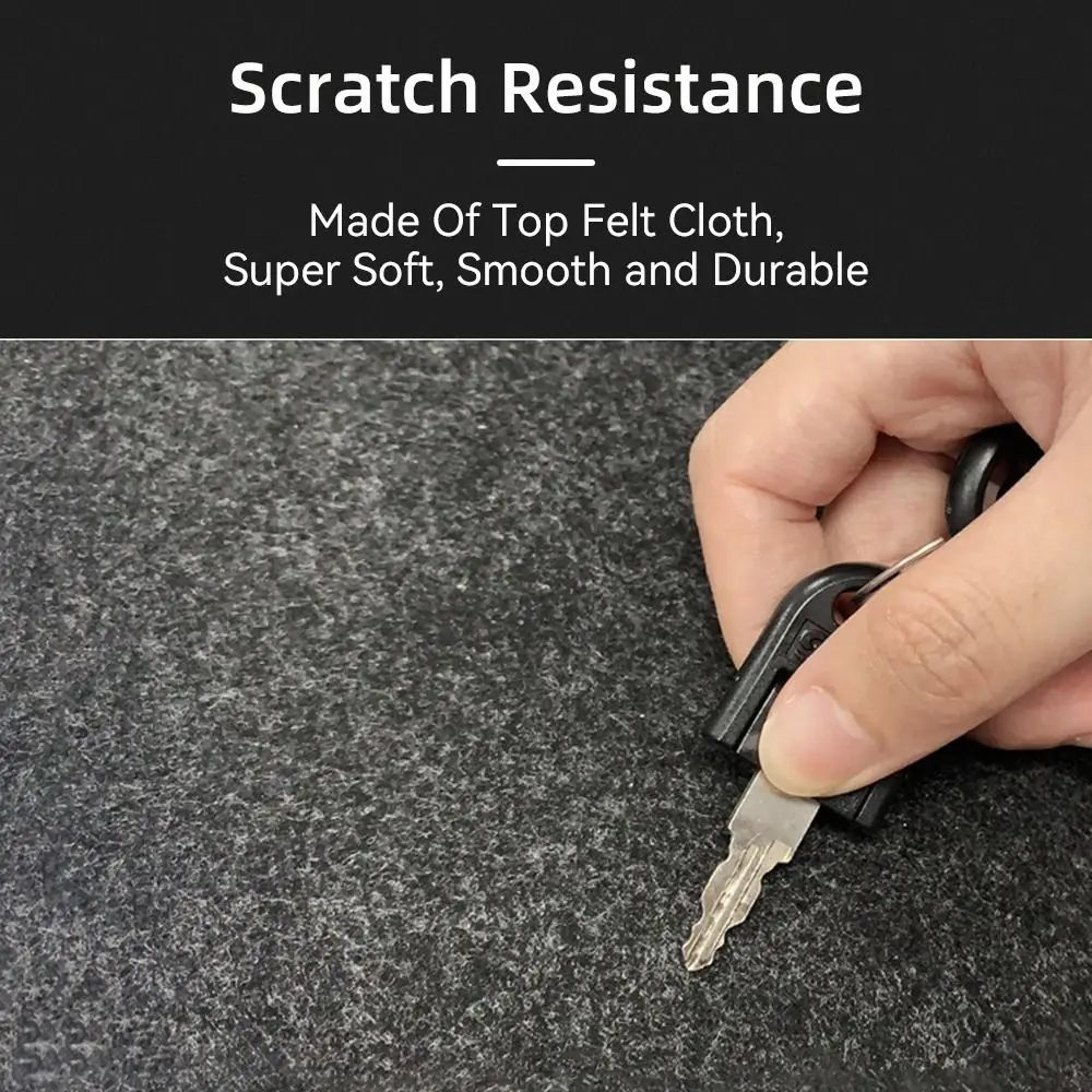 Wool Felt Mouse Pad Large Desk Mat For Keyboard And Mouse NonSlip Desk Protector 2