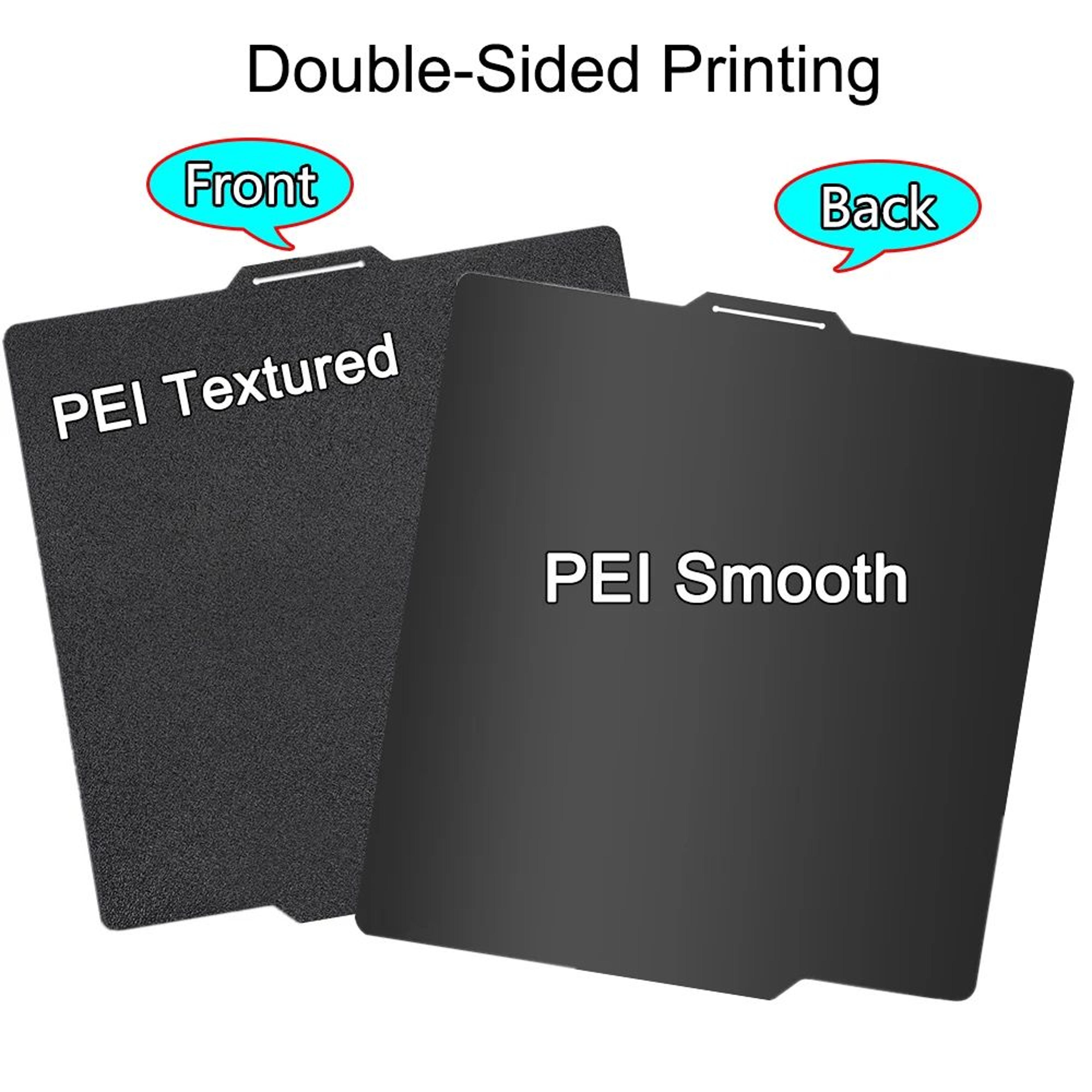 Bambu Lab Build Plate 257x257mm DoubleSided Spring Steel Sheet With Smooth PEO  Textured PEI Surfac 19