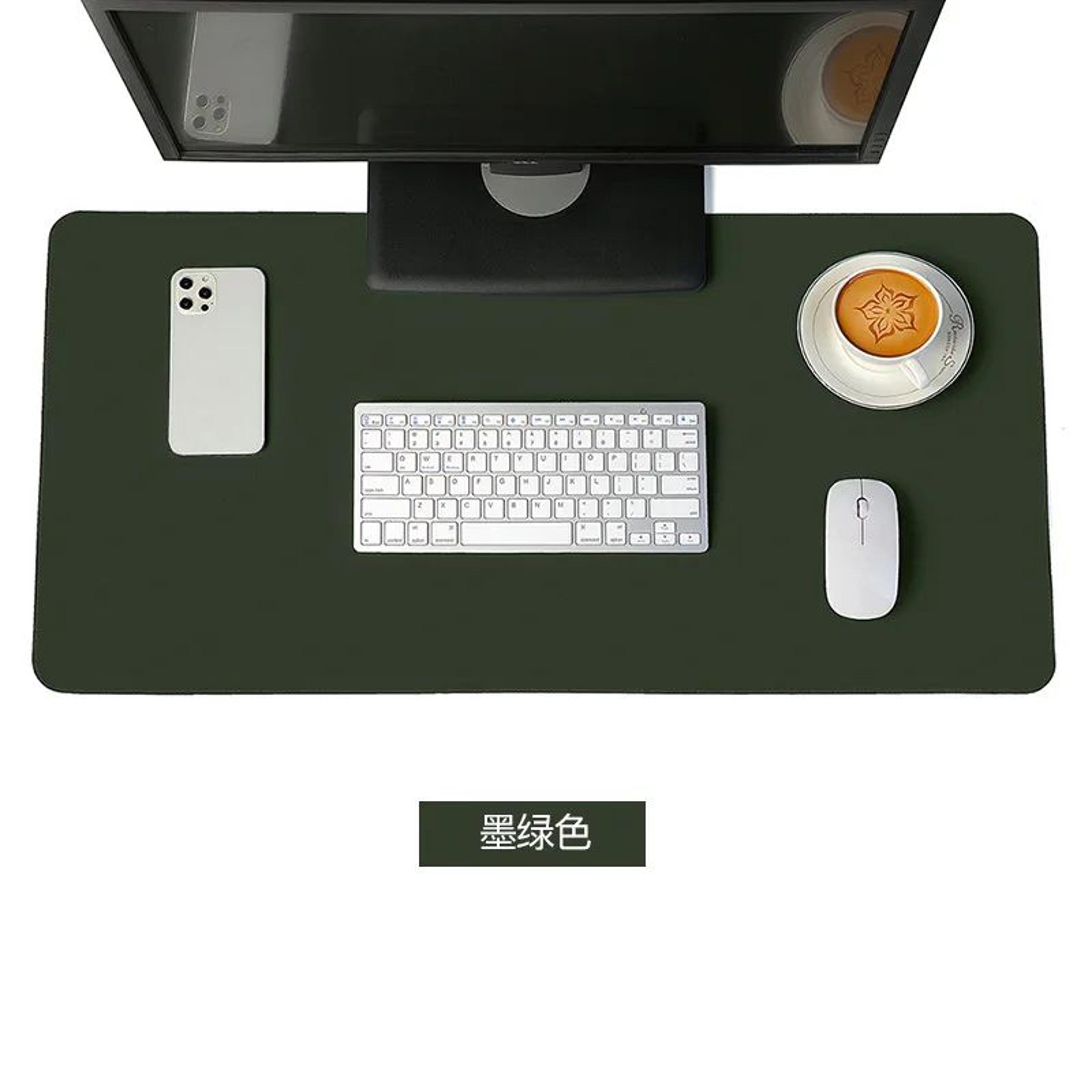 Waterproof PU Suede Large Desk Mat Mouse Pad For Gaming And Office 13