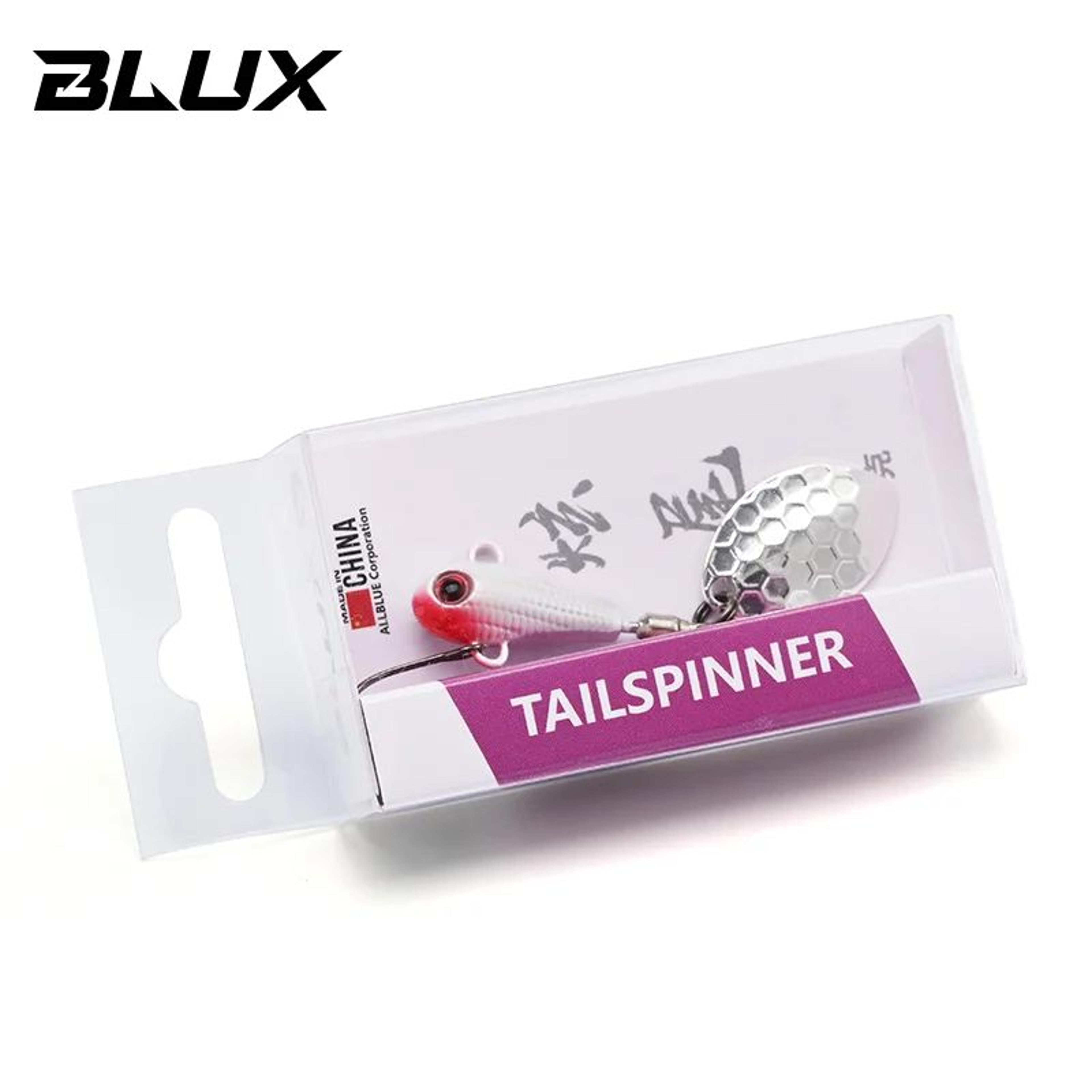 BLUX Spintail Jig Tail Spinner Lure LongCast Metal Vibe With Copper Blade 45g7g11g 5