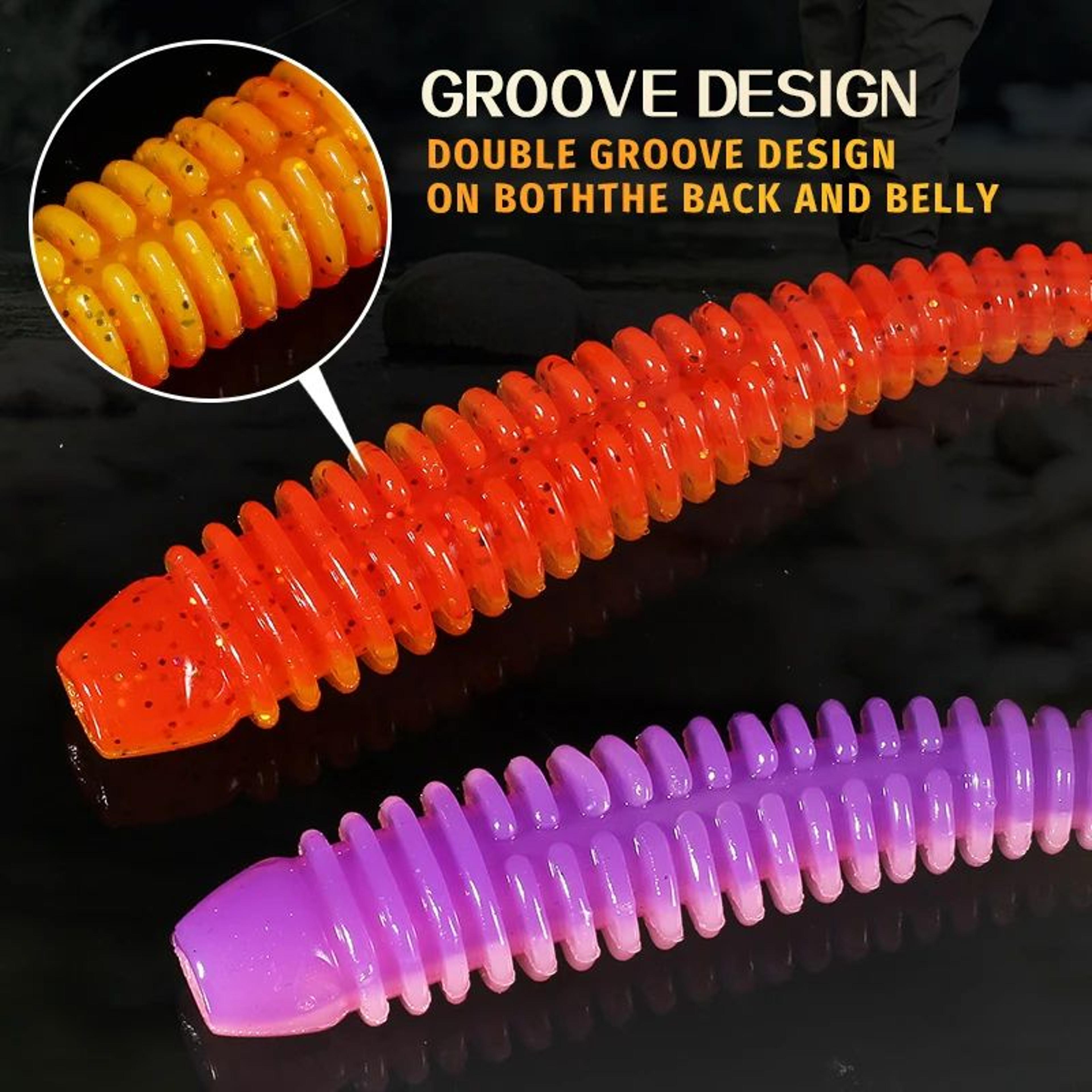 Impact Ring Shad Soft Plastic Swimbait Paddle Tail Lure Set 63mm 80mm 97mm 4