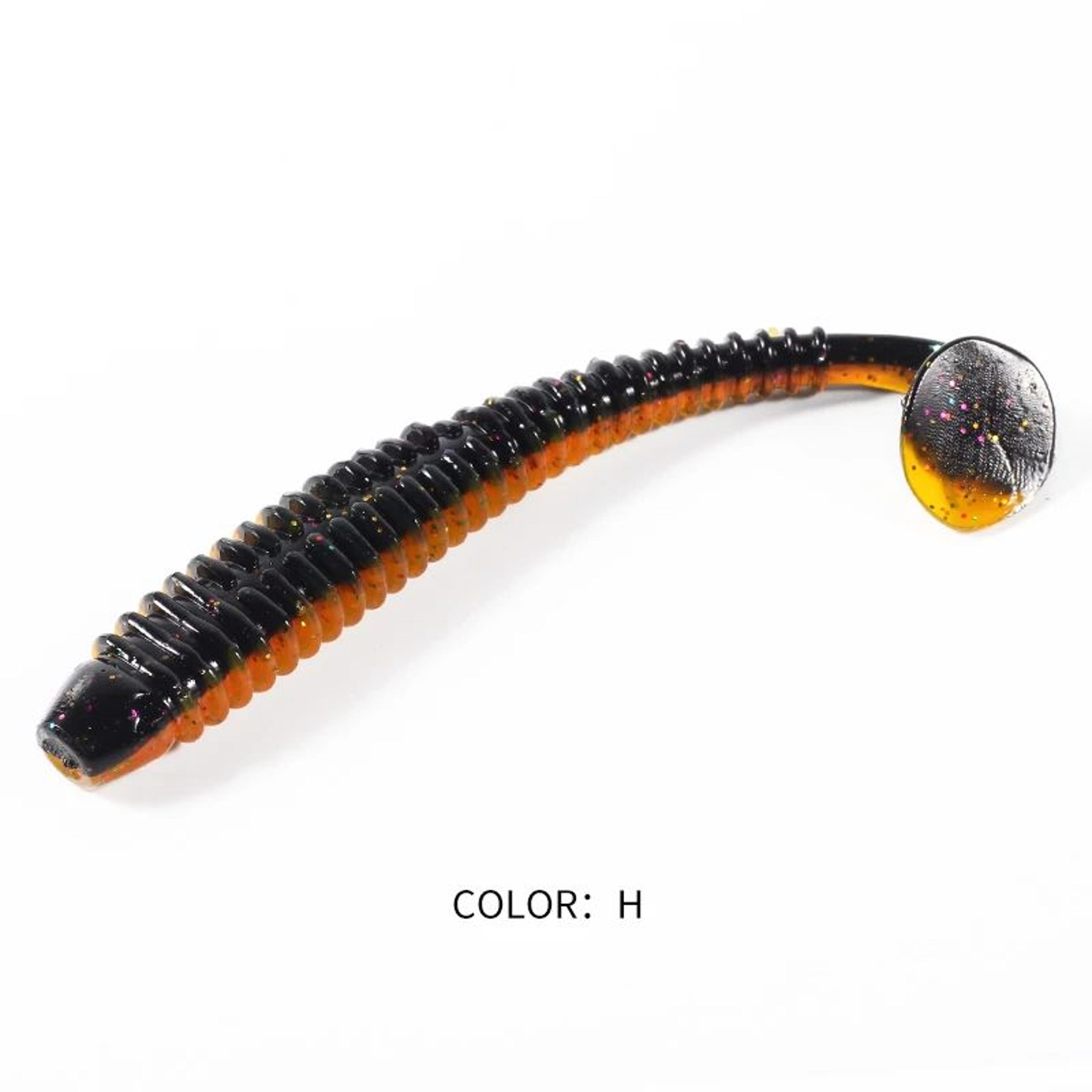 Impact Ring Shad Soft Plastic Swimbait Paddle Tail Lure Set 63mm 80mm 97mm 12
