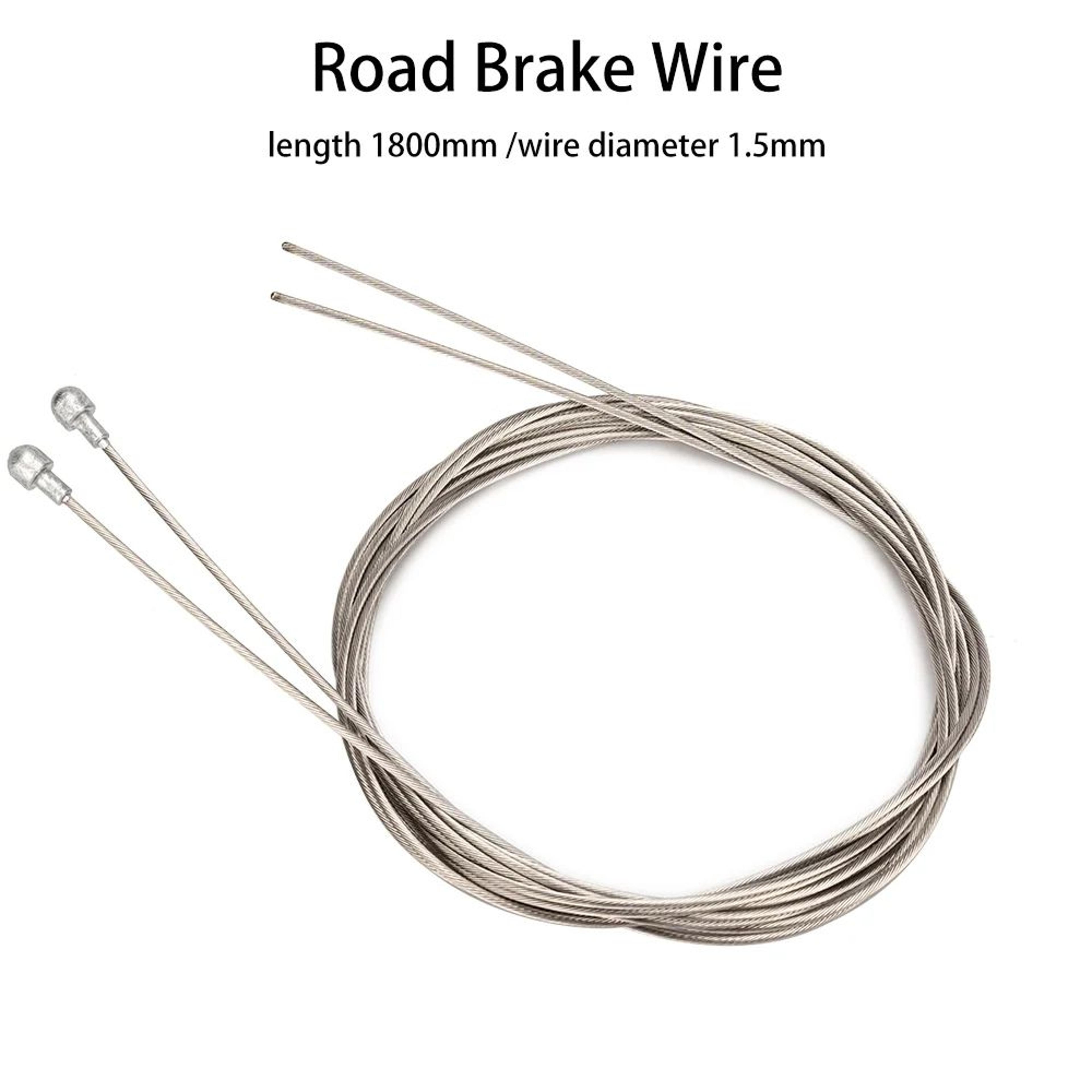 ZTTO Stainless Steel Bike Shift Cable Set 2100mm  Smooth MTBRoad Shifting  Braking Inner Cable 10