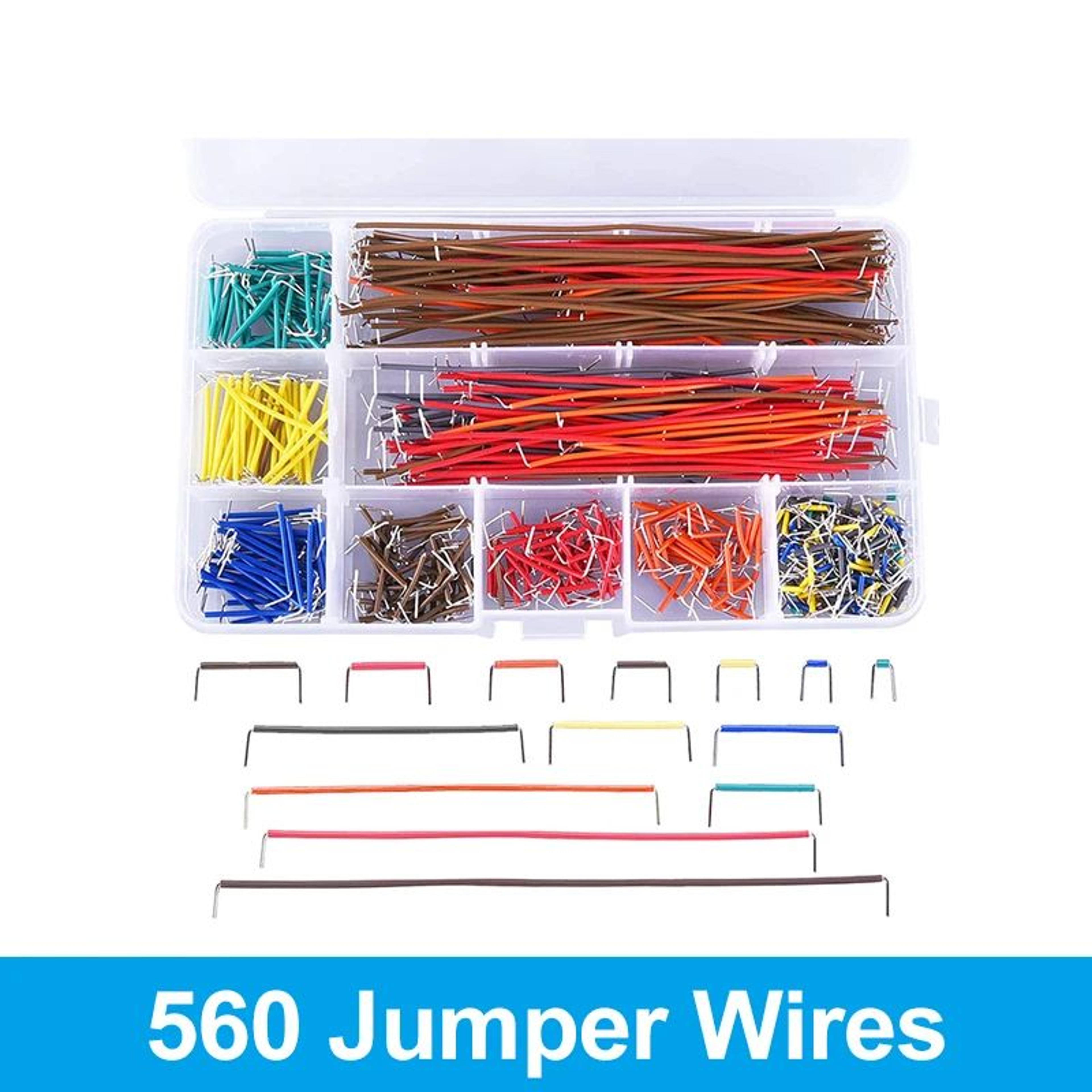 MB102 Solderless Breadboard Kit 400830 Tie Points With Dupont Jumpers For Arduino Prototyping 14