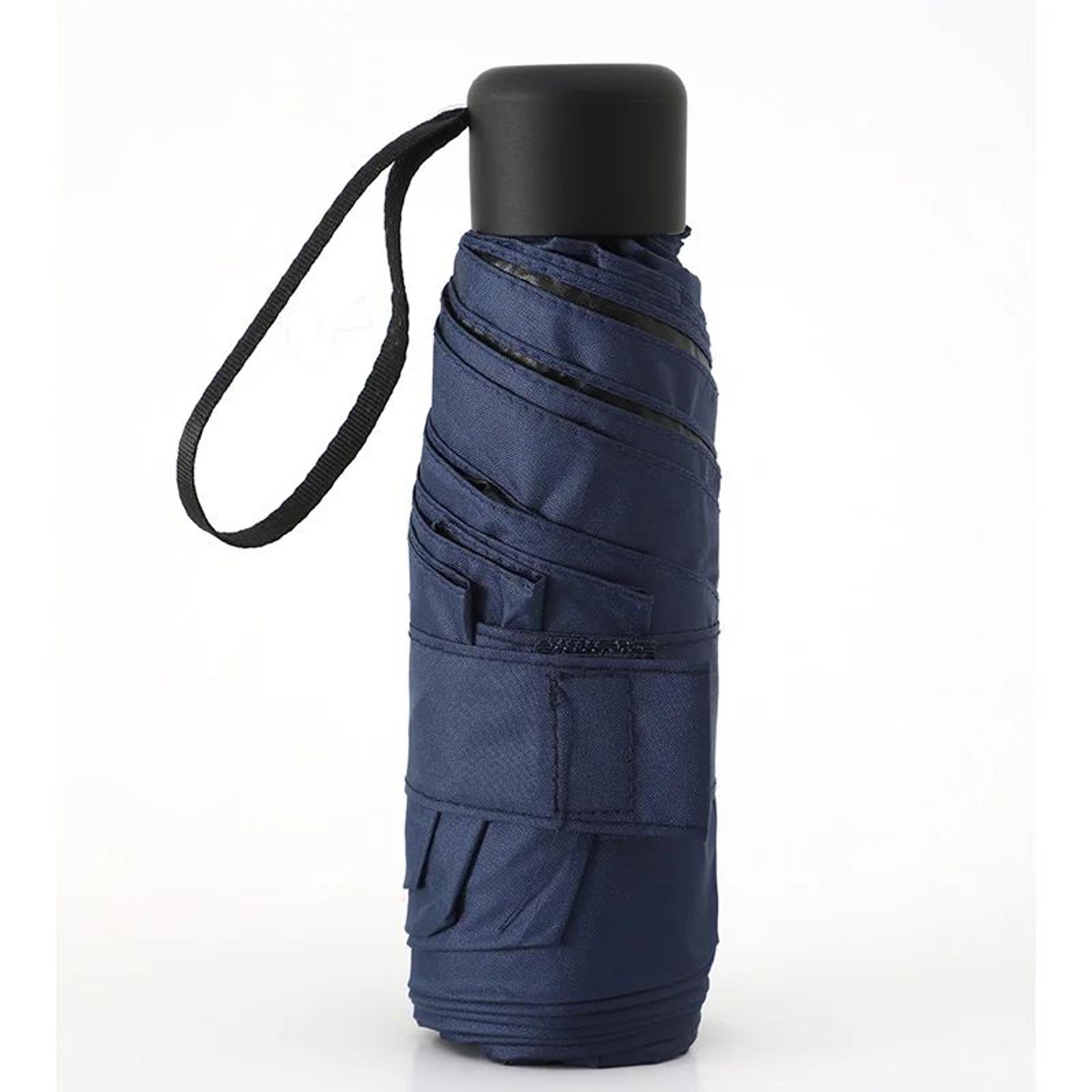 Mini Folding Umbrella For Purse And Pocket Windproof Compact Travel Sun And Rain Umbrella 12