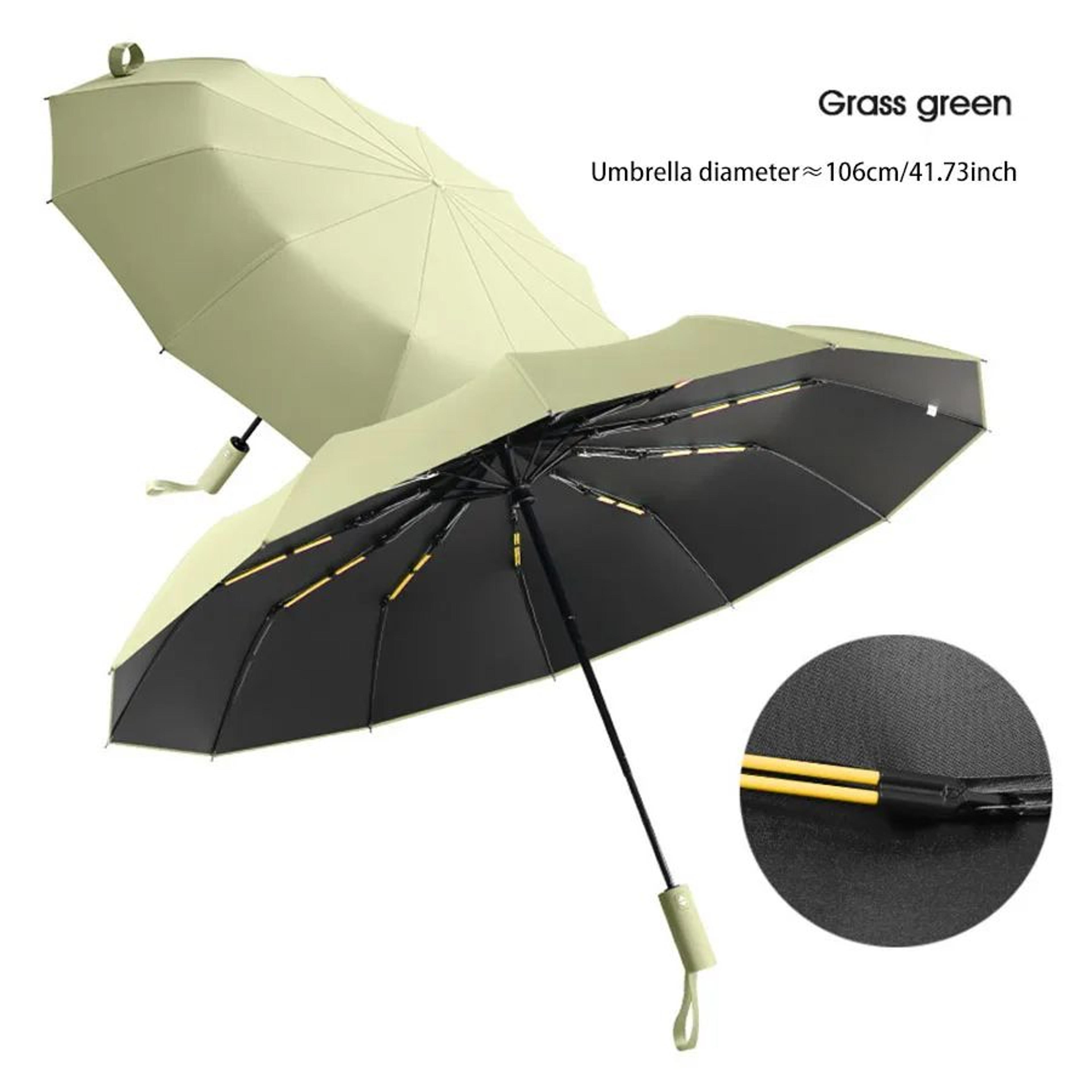 24 Bone Umbrella Windproof  Anti UV Large Folding Umbrella For Men  Women 13