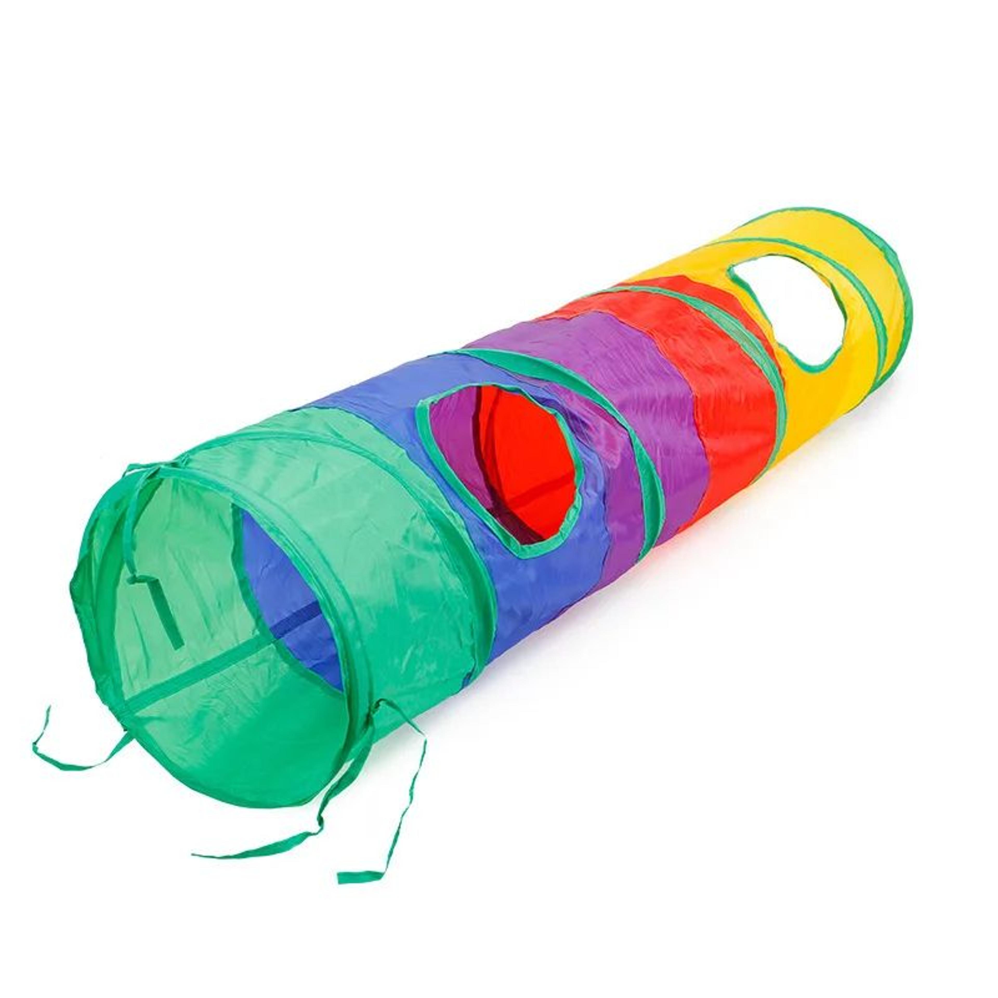 SShape Cat Tunnel With Crinkle Paper  Foldable Hideout  Chase Toy For Indoor Cats 20
