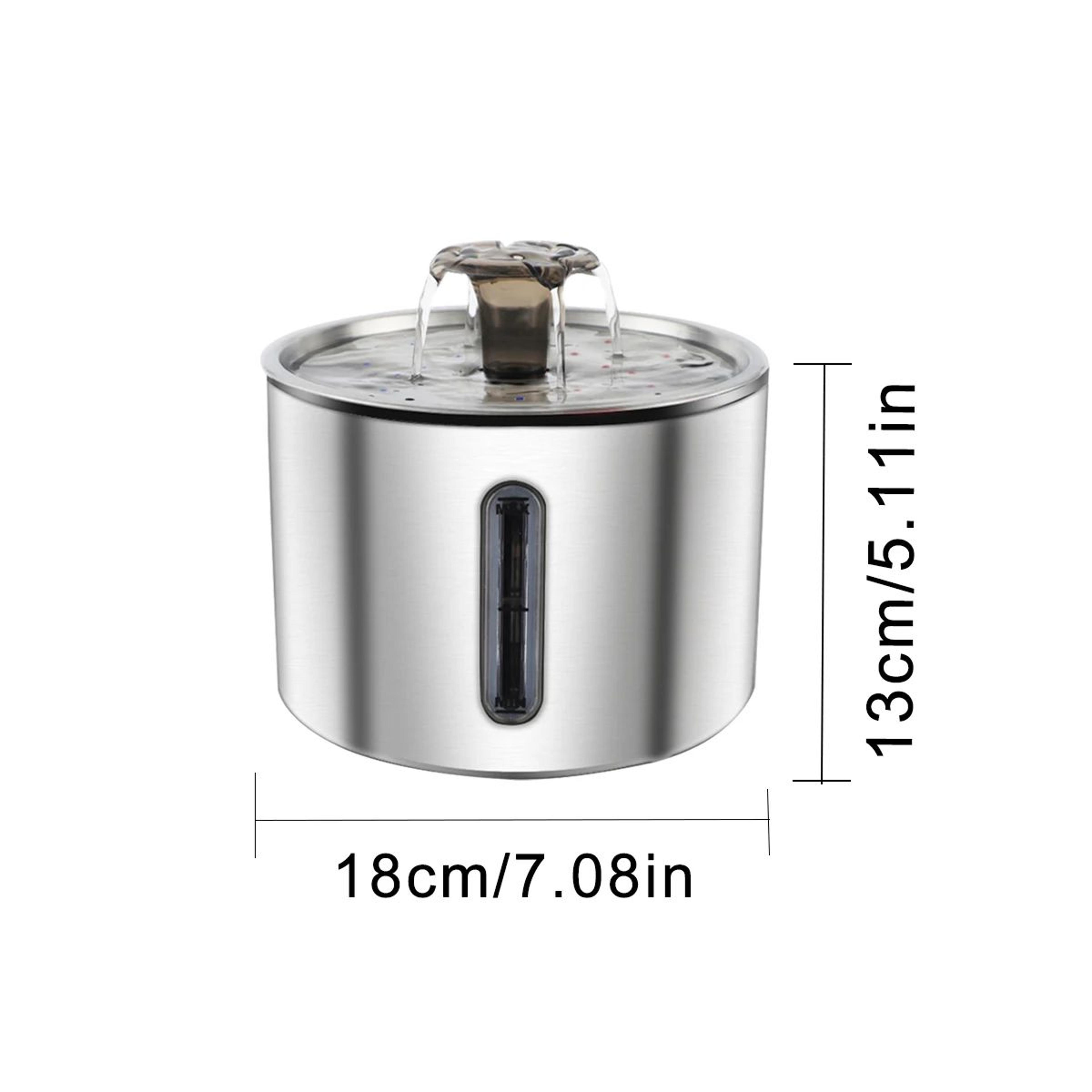 Stainless Steel 25L Cat Water Fountain  Automatic Pet Drinking Fountain For Cats  Dogs 5