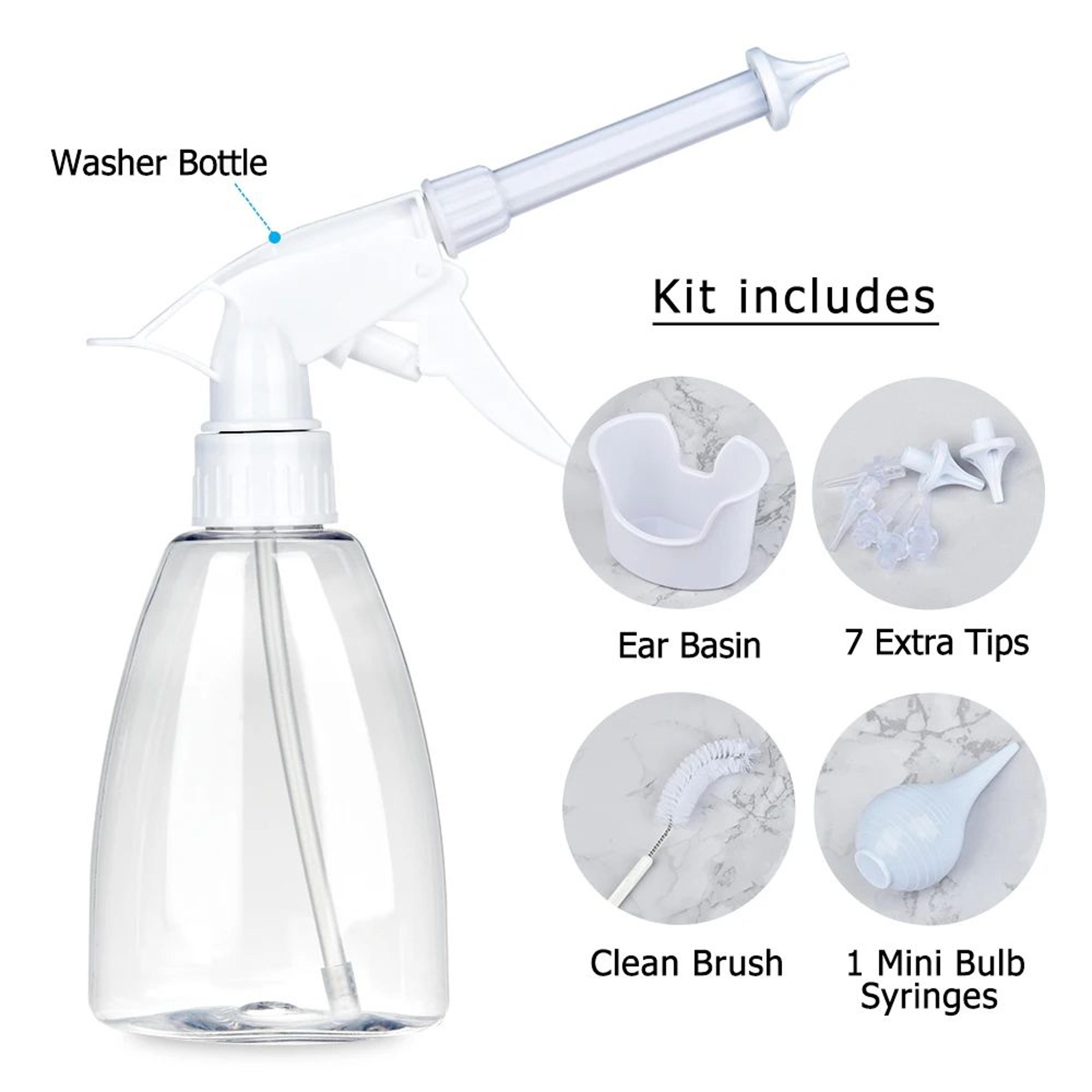 300ml Ear Irrigation System Kit  Portable Ear Wash Bottle For Gentle Wax Removal Adults  Kids 2