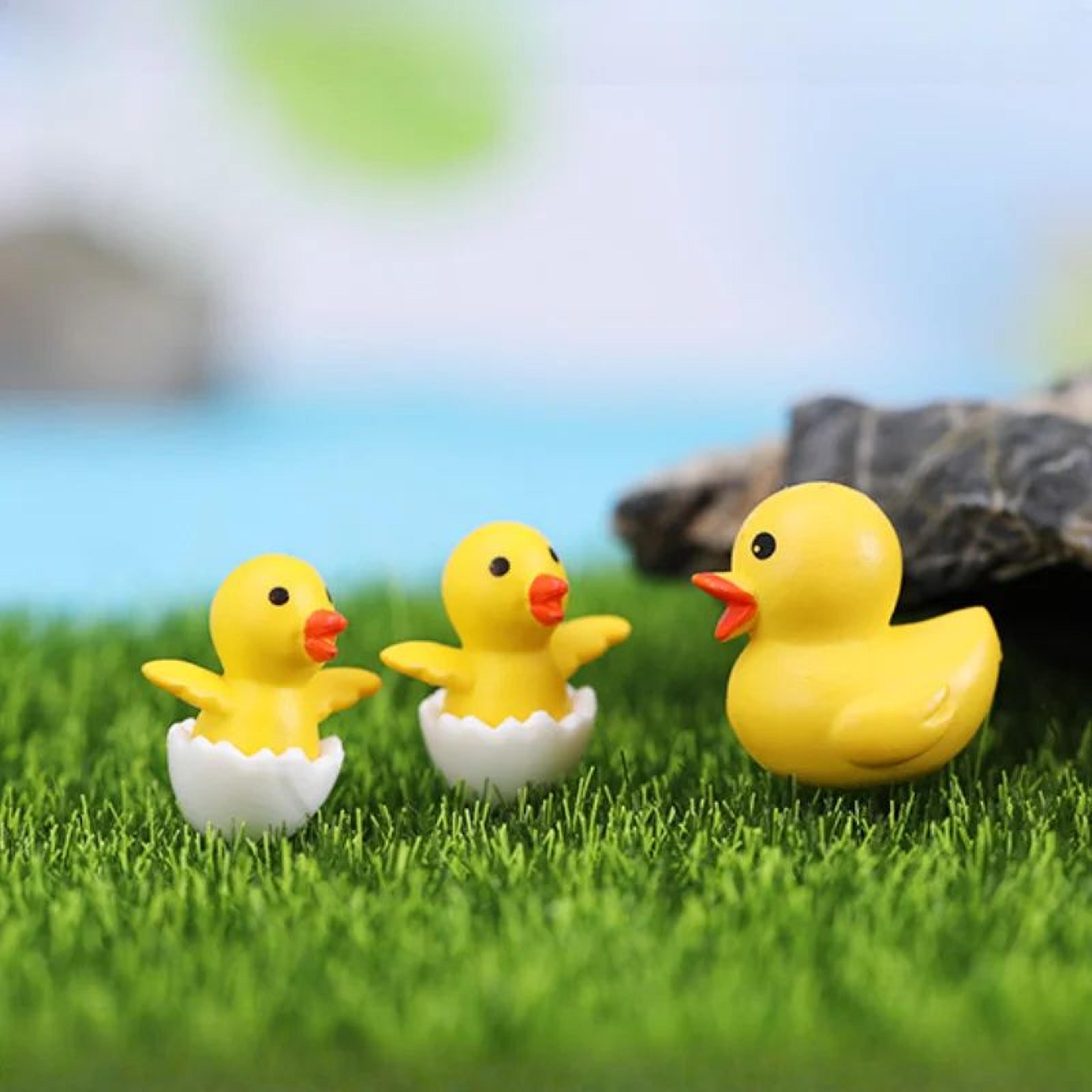 10Piece Miniature Chick Figurines For Fairy Garden Accessories And Bonsai Decor 4
