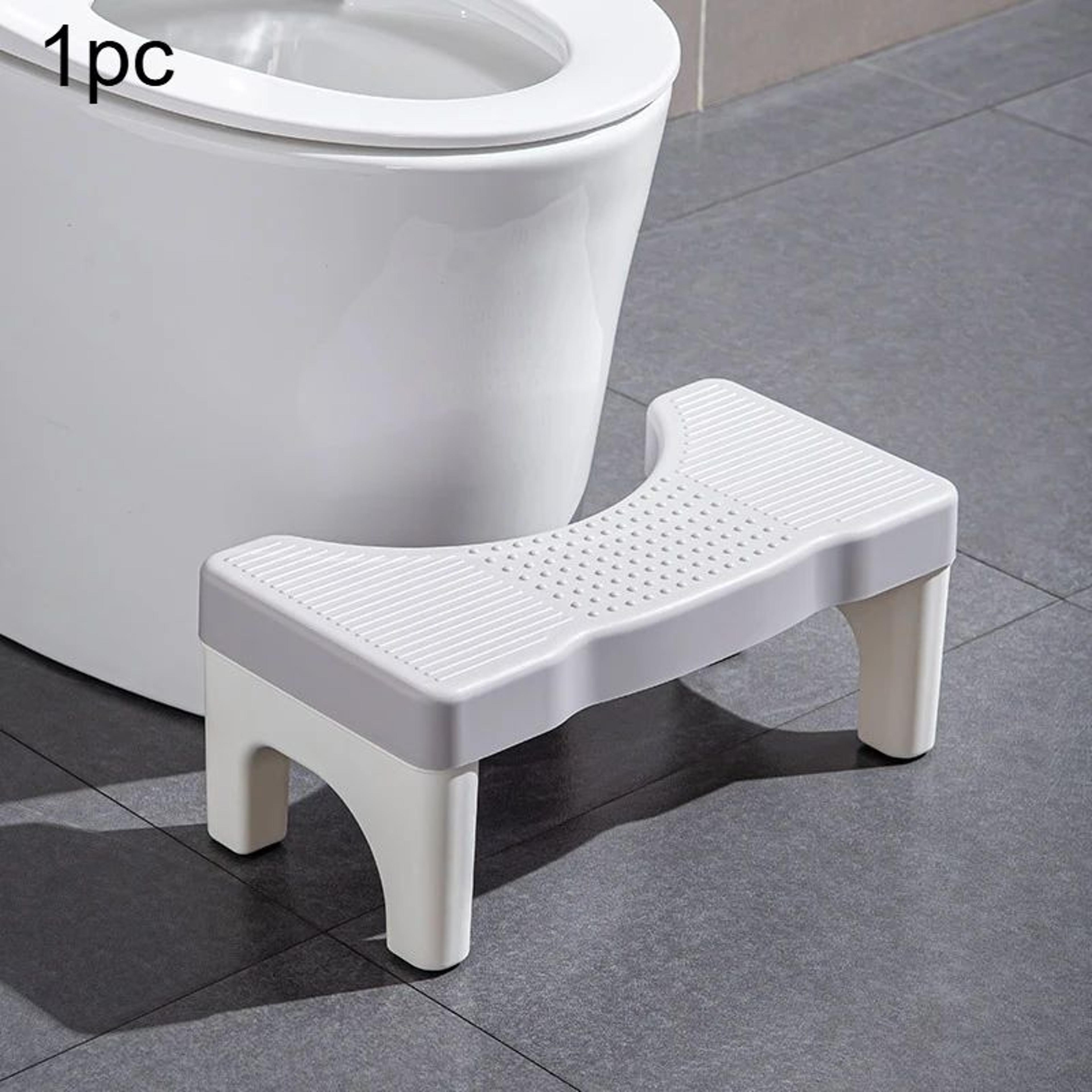 ComfortLift Toilet Stool For Squat Positioning  NonSlip Bathroom Footstool For Pregnancy Seniors  D 8