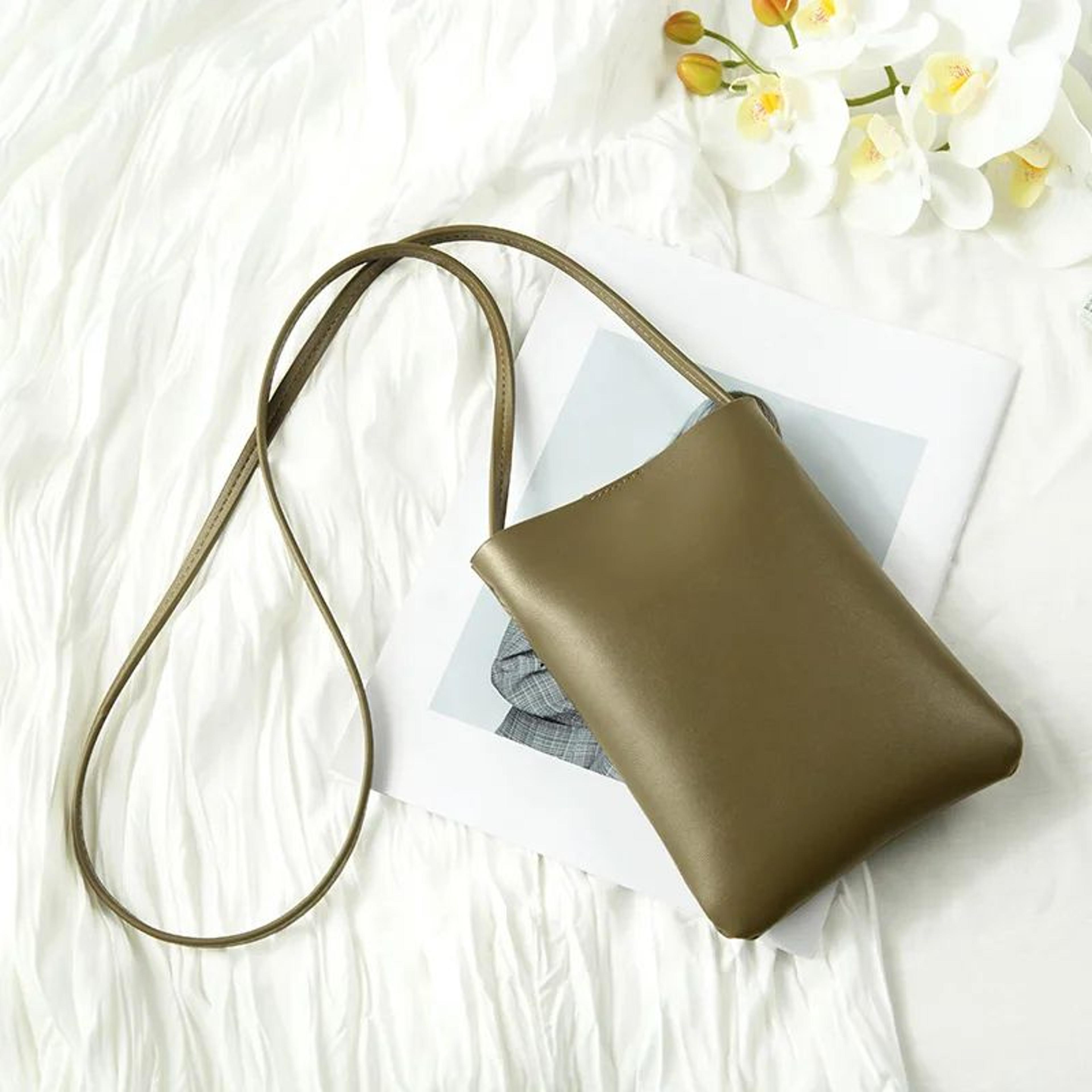 Everyday Luxe PU Leather Crossbody Shoulder Bag LargeCapacity Womens Handbag 2