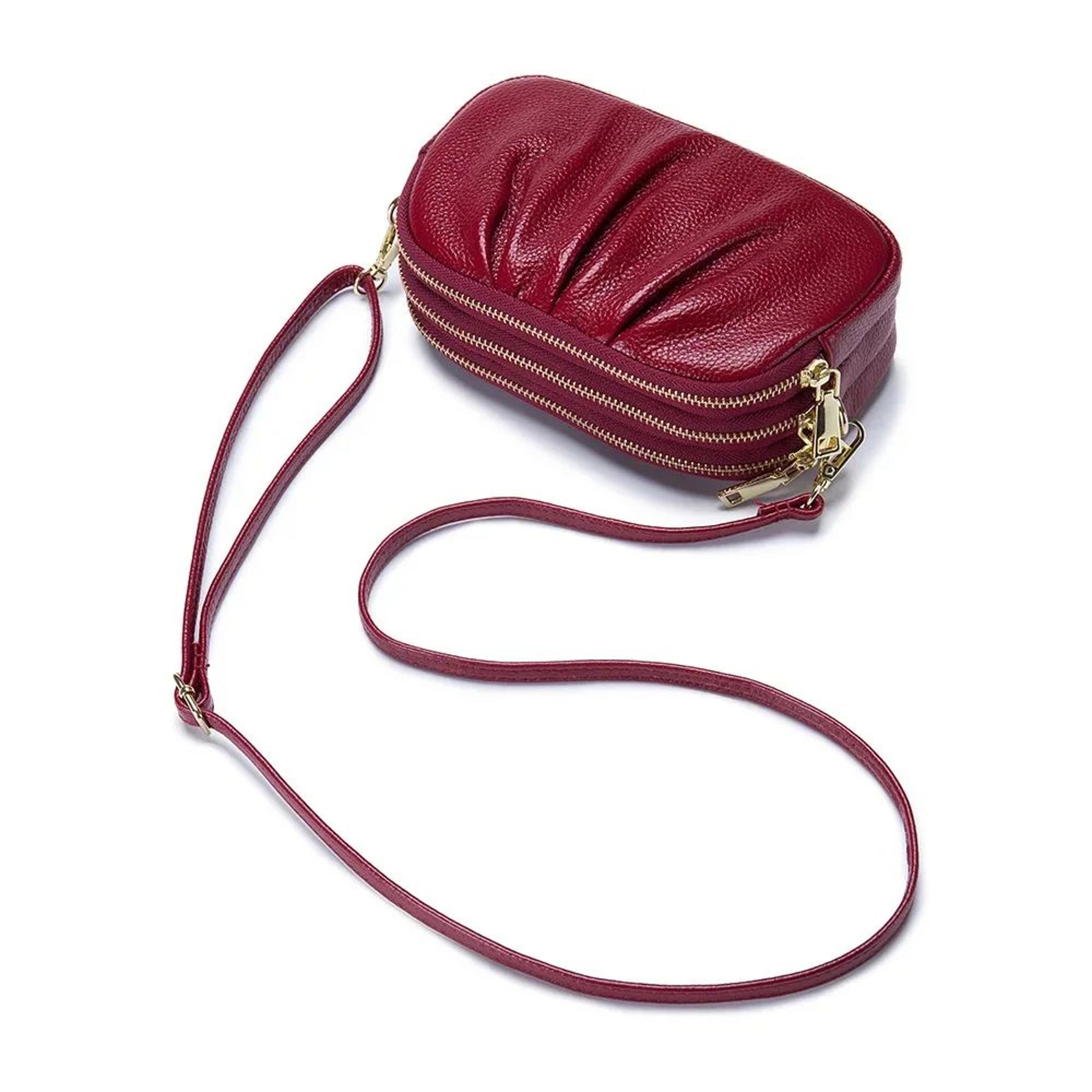 Genuine Leather Handbag For Women Large Capacity Shoulder  Crossbody Cowhide Bag 10