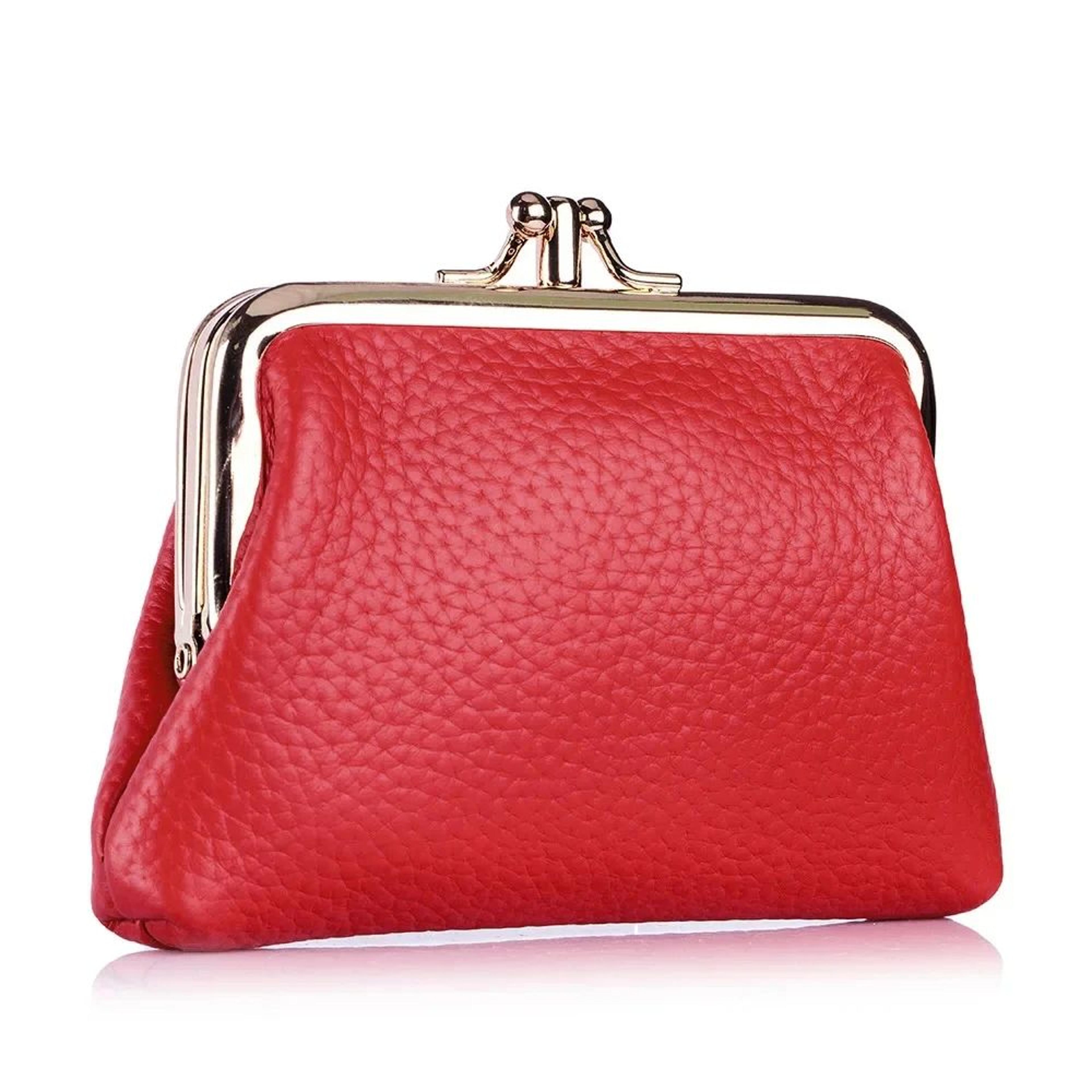 Everyday Genuine Leather Womens Wallet  Small Hasp Coin Purse With Roomy Change Storage 16
