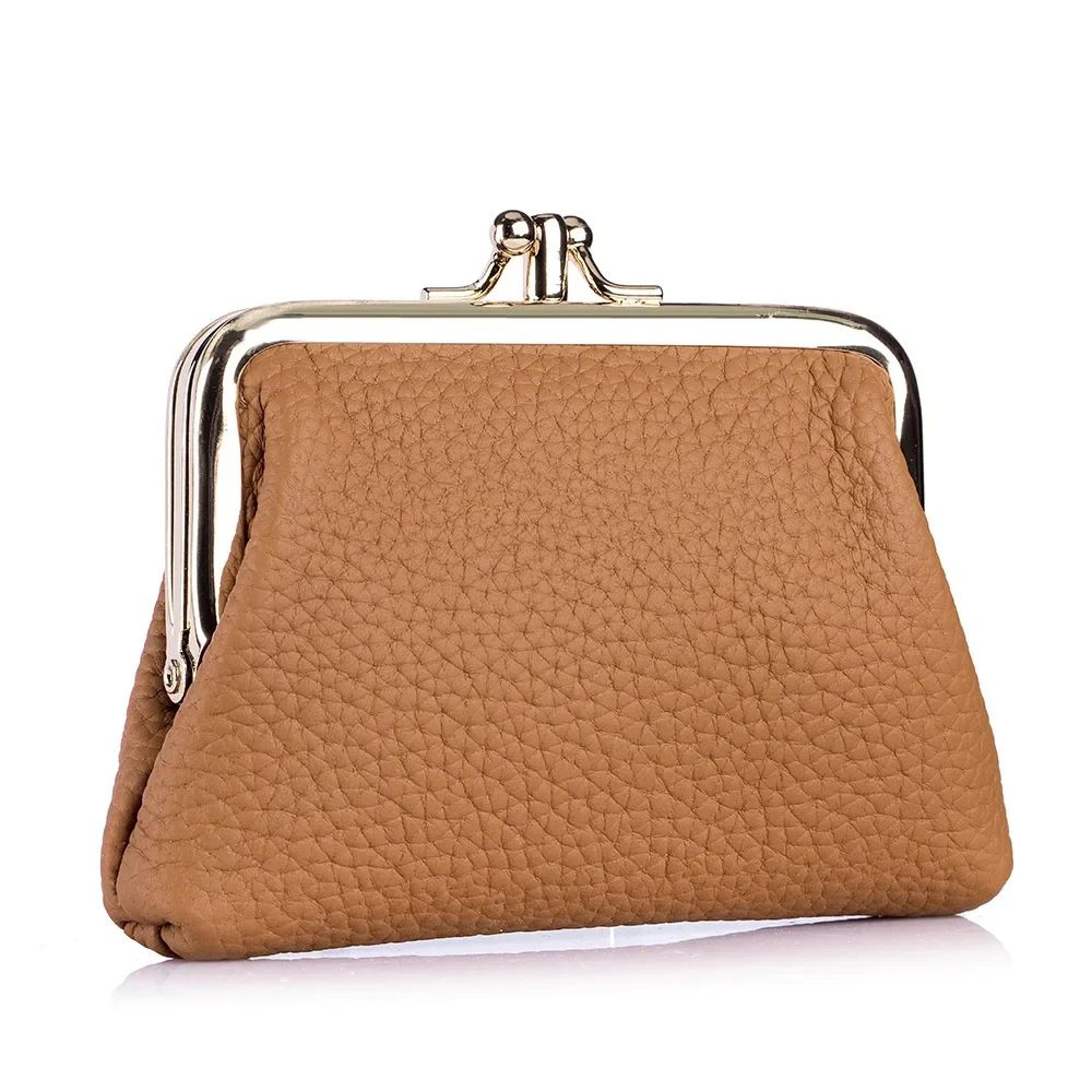 Everyday Genuine Leather Womens Wallet  Small Hasp Coin Purse With Roomy Change Storage 17
