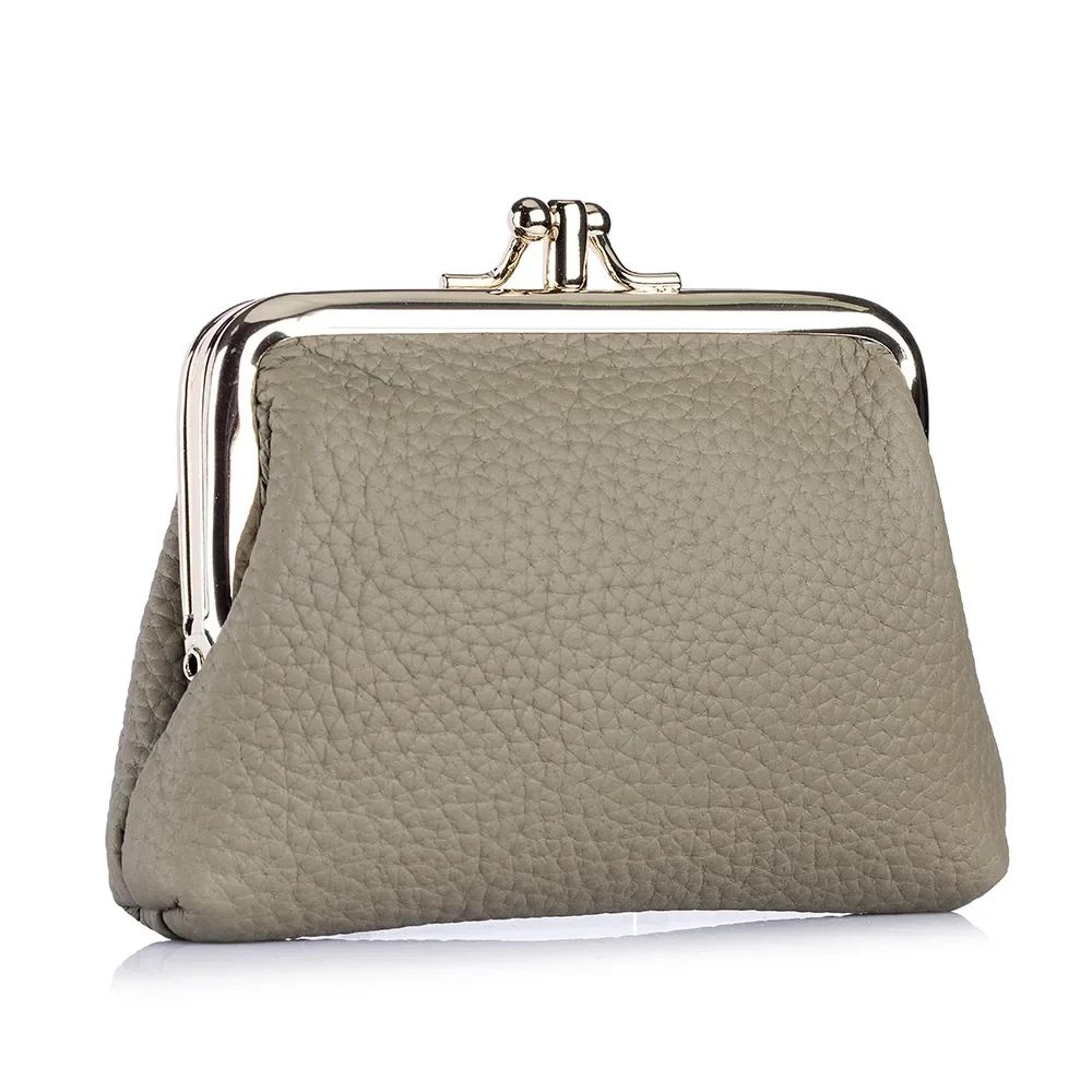 Everyday Genuine Leather Womens Wallet  Small Hasp Coin Purse With Roomy Change Storage 10