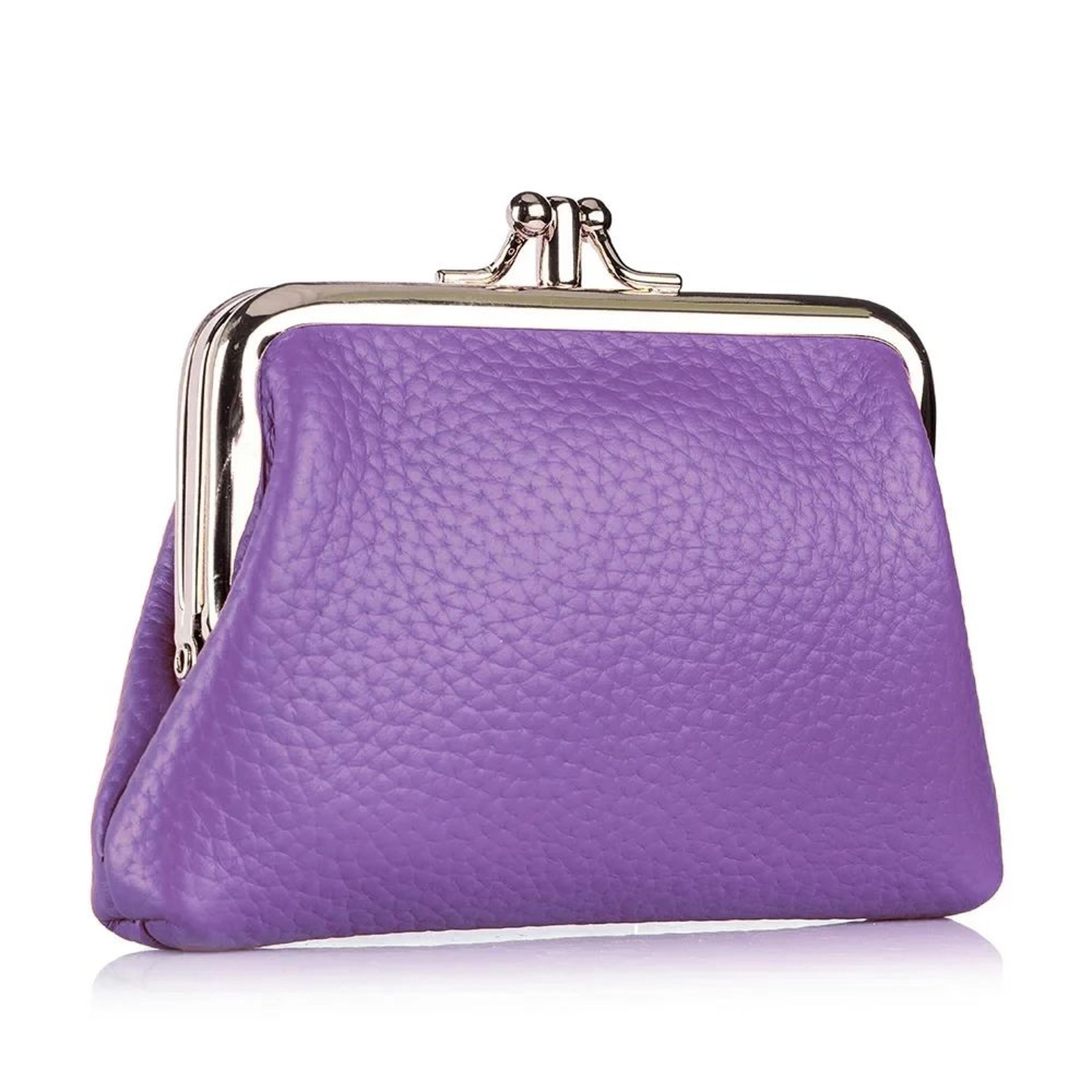 Everyday Genuine Leather Womens Wallet  Small Hasp Coin Purse With Roomy Change Storage 13