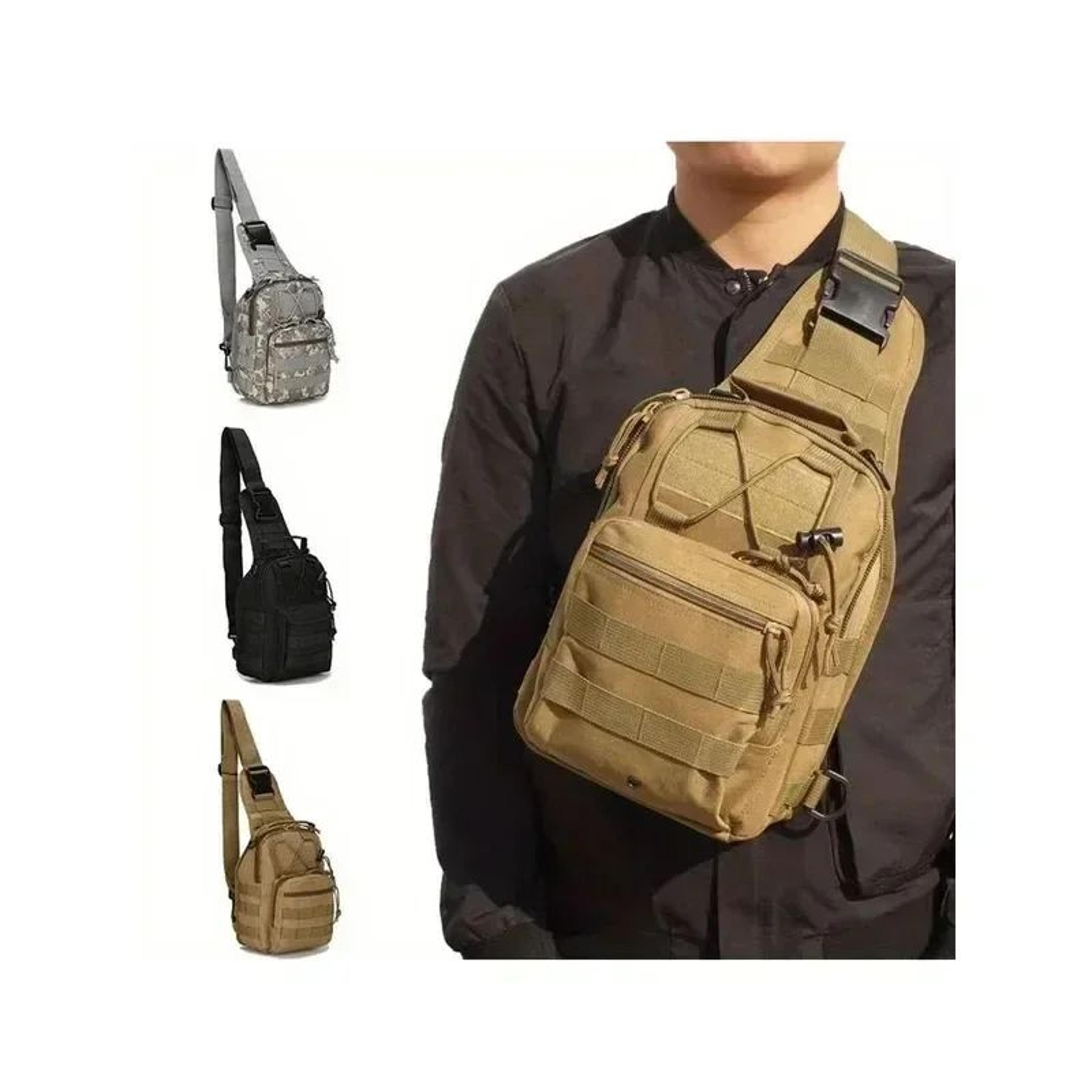 Outdoor Tactical Sling Chest Pack  Compact Hiking Chest Pack For Cycling  Fishing 4