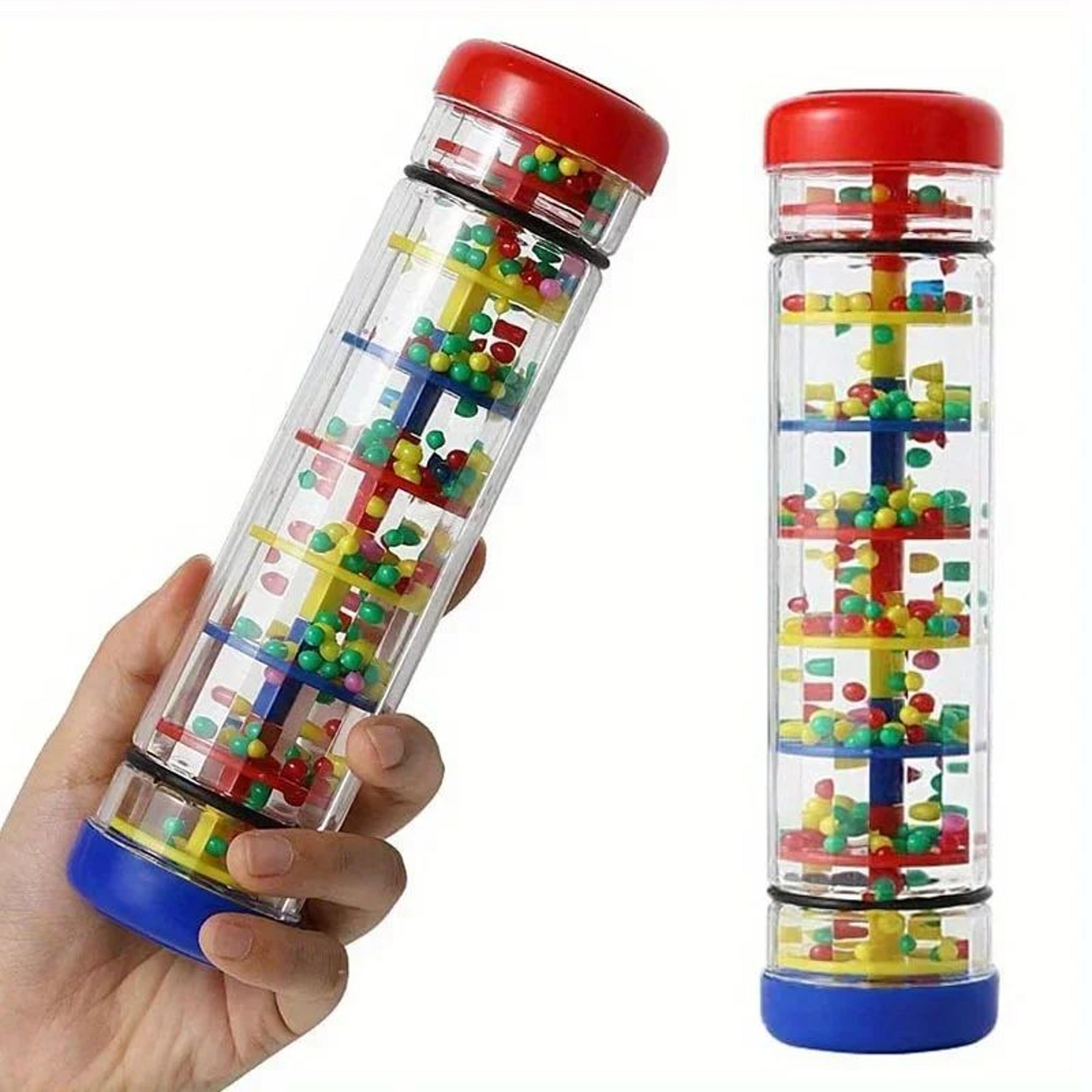 Wooden Rainmaker Montessori Sensory Musical Toy For Babies  Toddlers 3