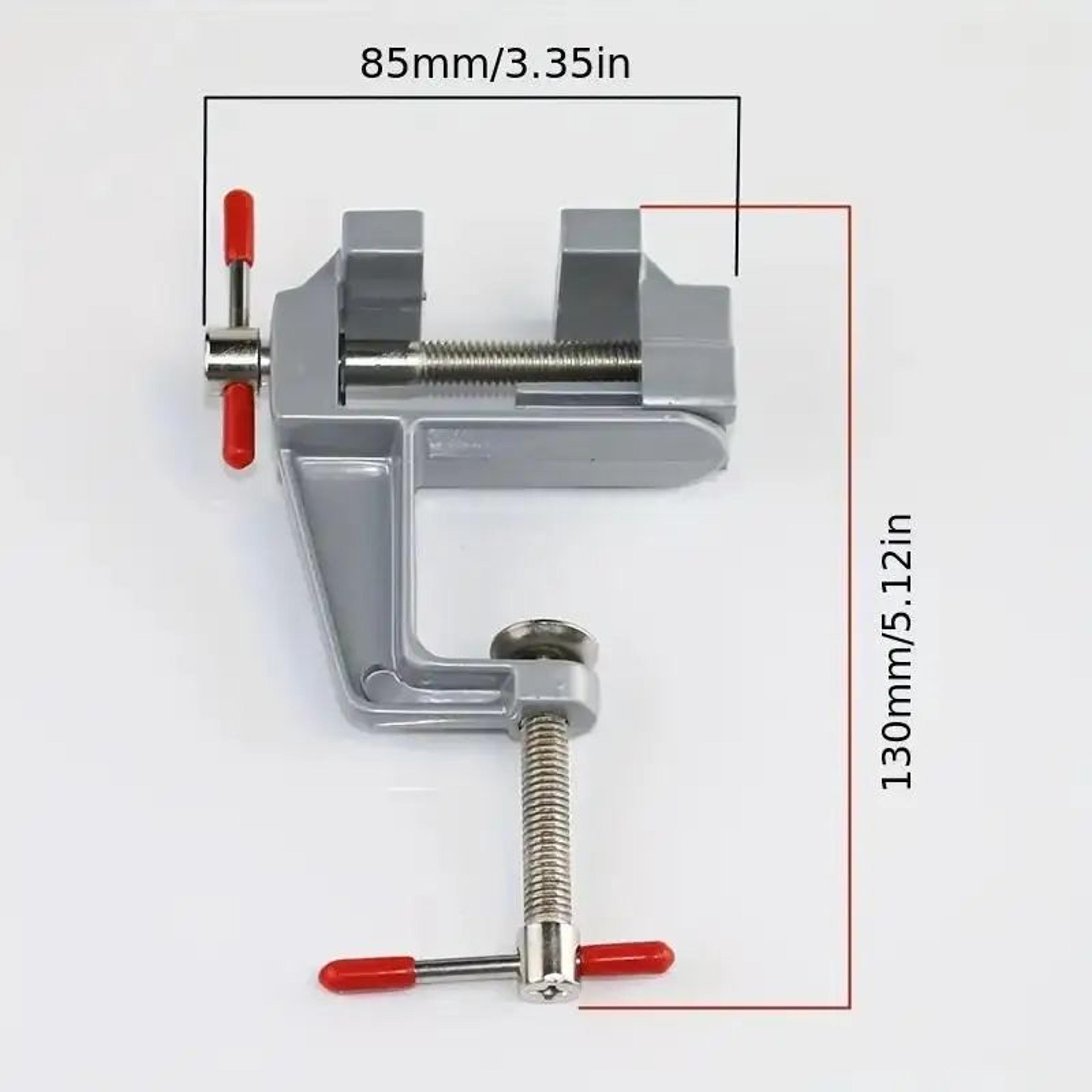 Mini Aluminum Bench Vise Table Clamp  Compact Mini Bench Vise For DIY Crafting  Electronics 4