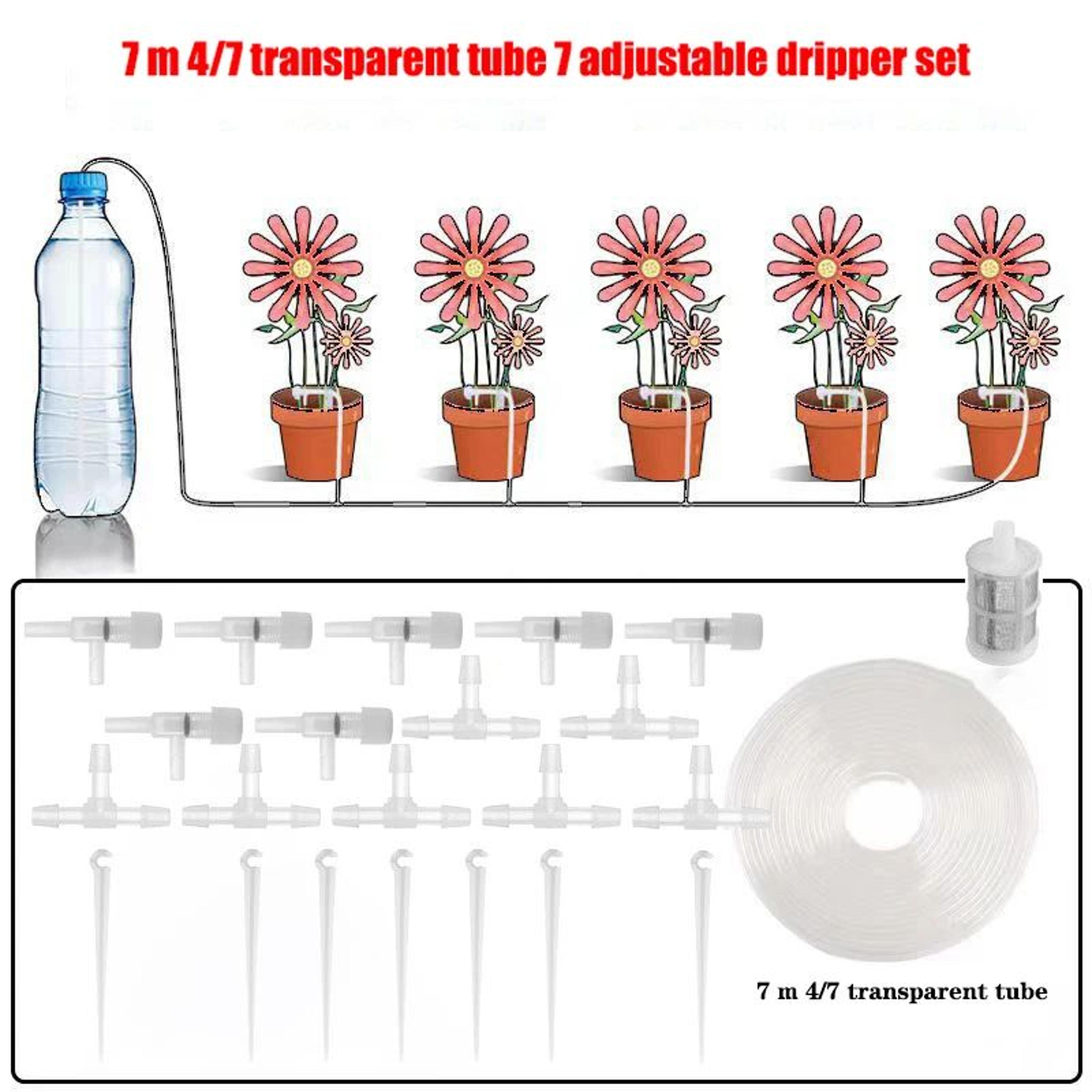 SmartSave Pro Drip Irrigation Kit With Regulating Valve Precision Potted Plant Watering System For  14