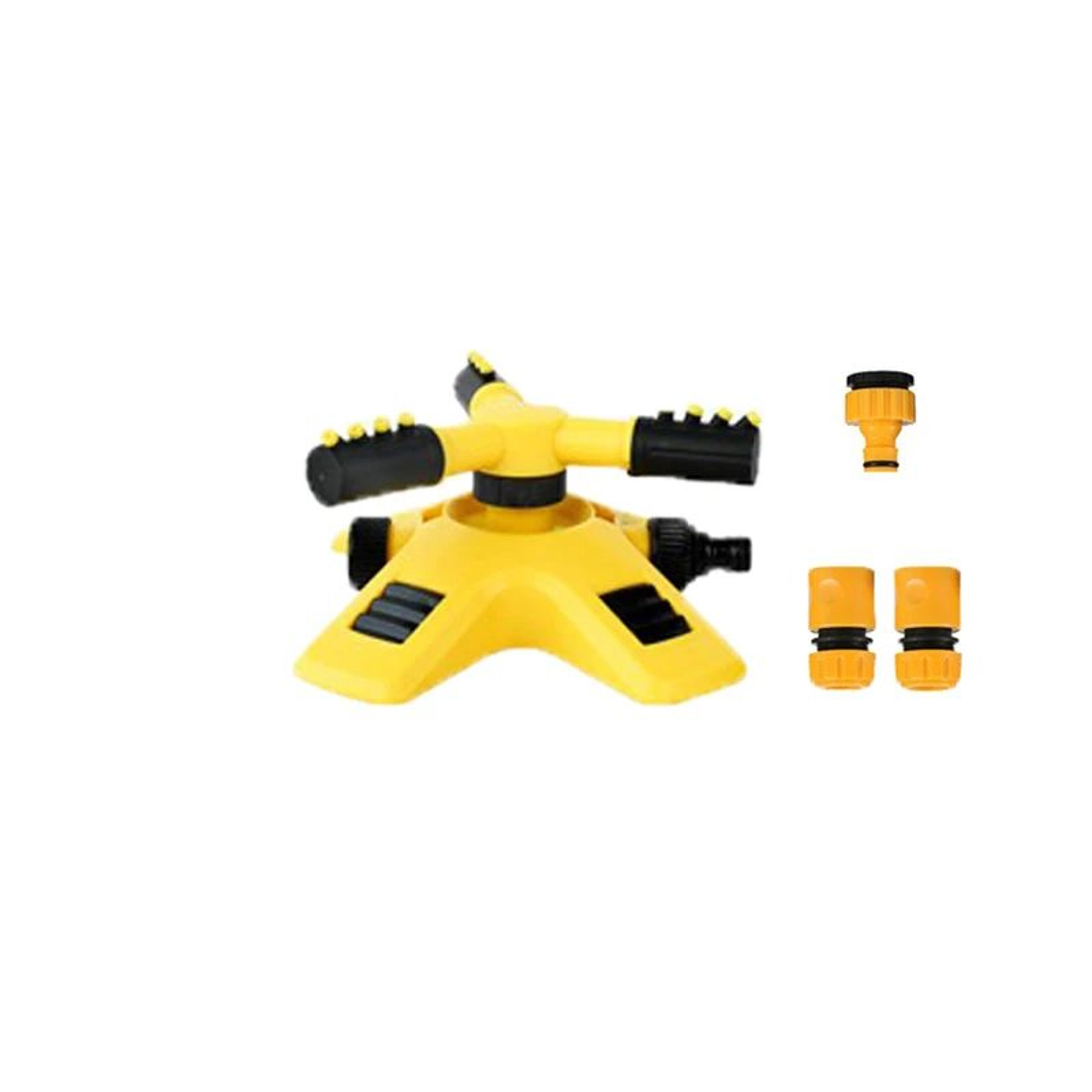 360 Rotating Lawn Sprinkler Set With Adjustable Spray Arms For LargeArea Watering 8