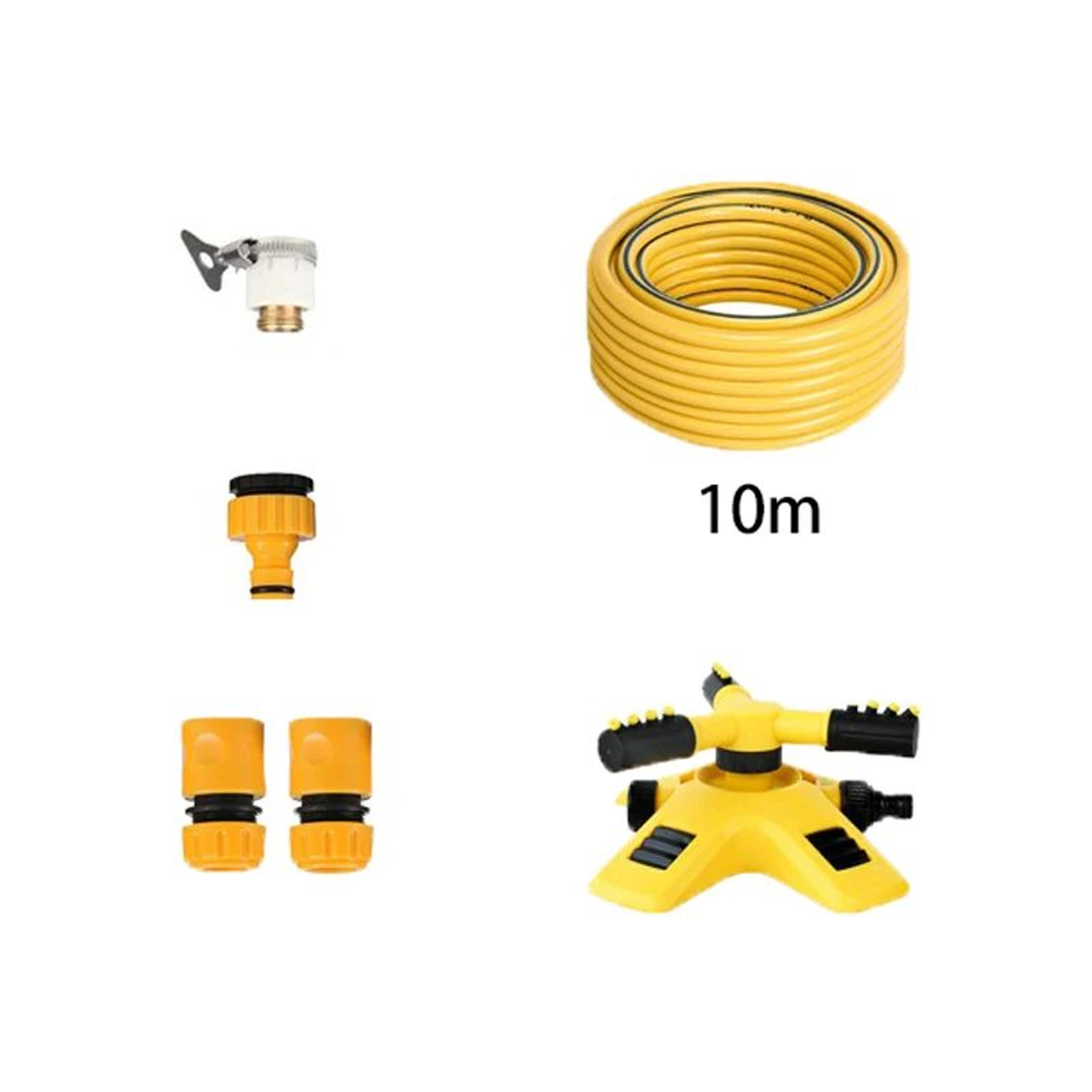 360 Rotating Lawn Sprinkler Set With Adjustable Spray Arms For LargeArea Watering 9