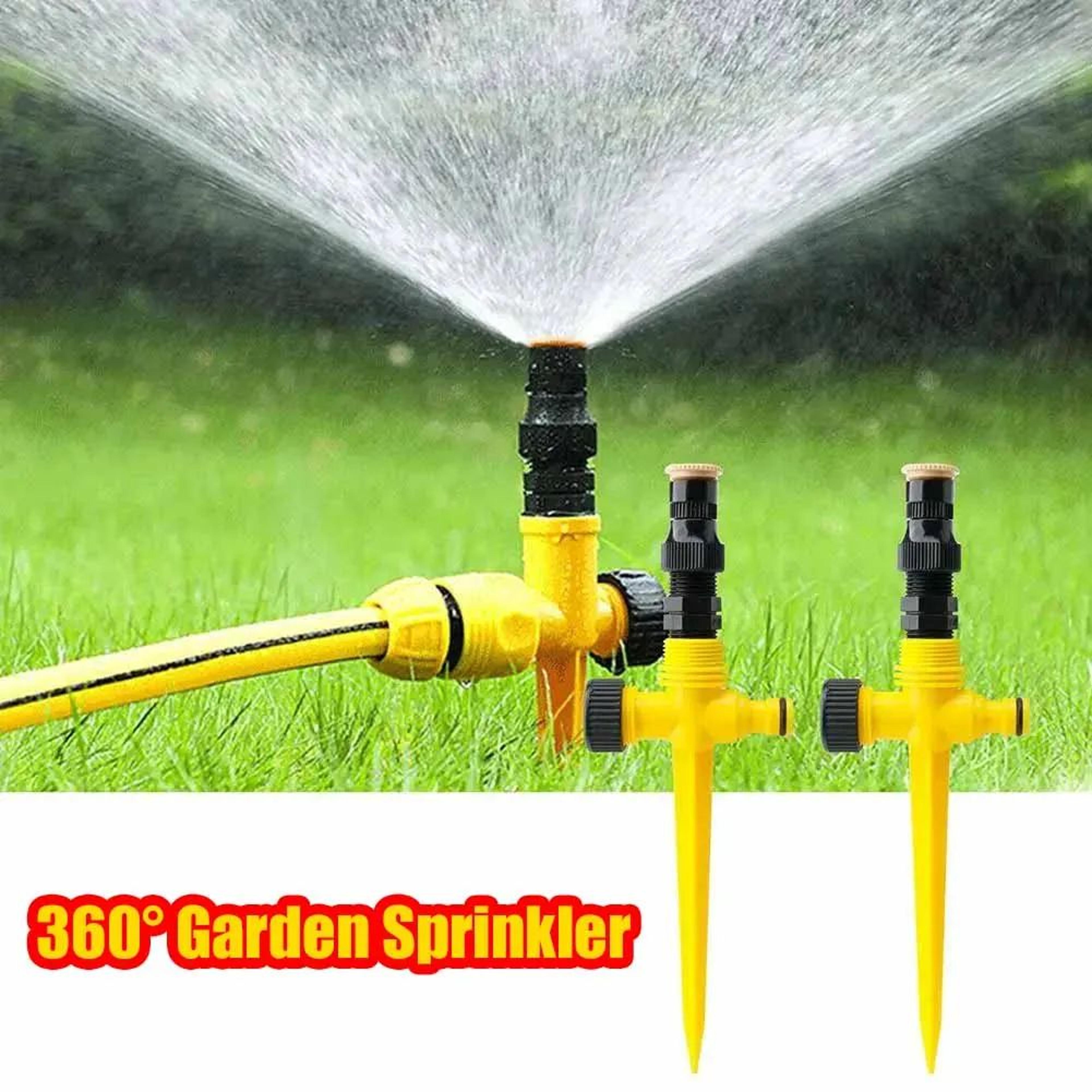 360 Degree Rotating Lawn Sprinkler For LargeArea Garden Irrigation 0