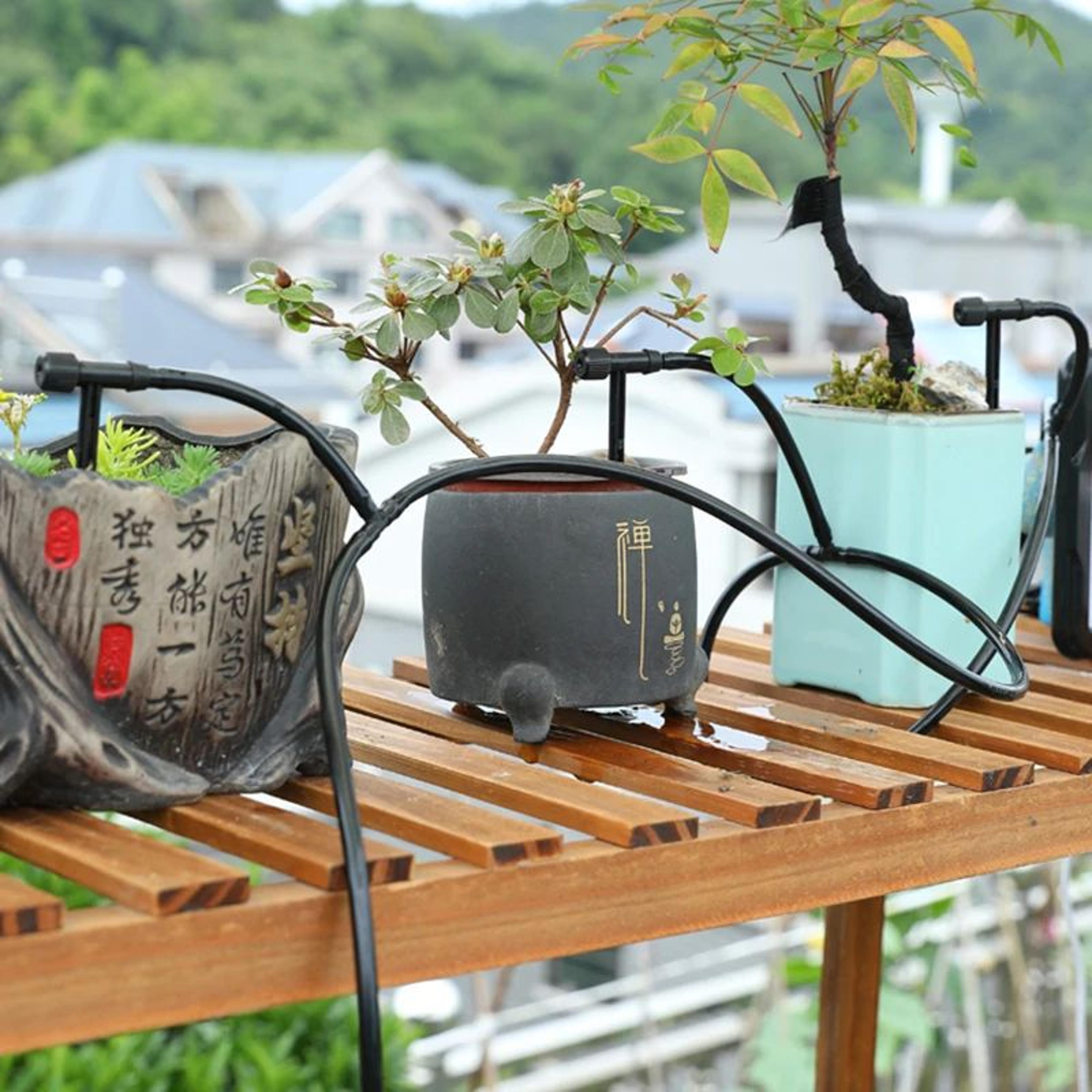 QuietFlow Adjustable Drip Irrigation Kit For 47mm Hose Pots Garden  Greenhouse 3