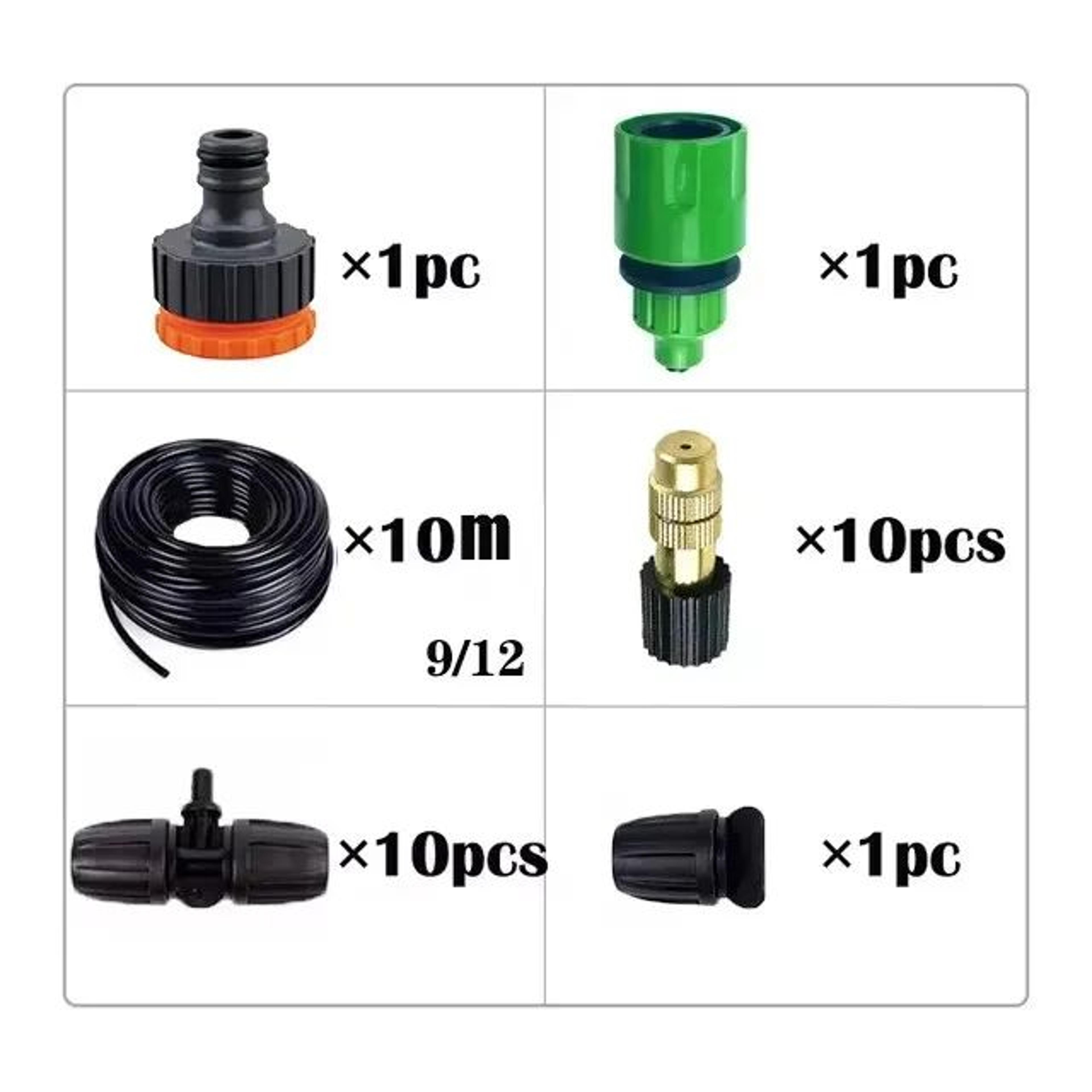 AutoMist Automatic Irrigation System Kit 520m For Gardens Pots  Patio Cooling 7