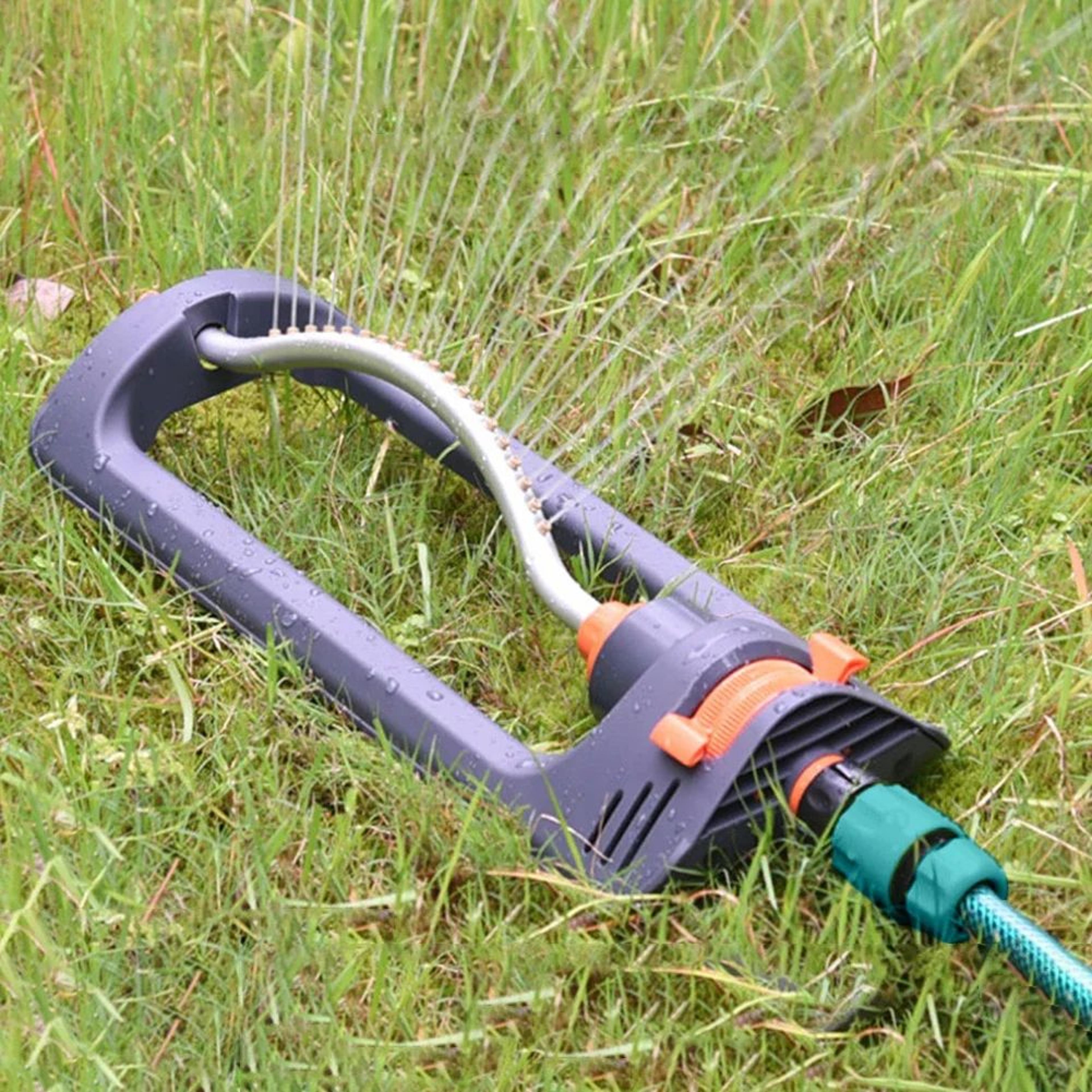 4Mode Oscillating Lawn Sprinkler With 19 Nozzles For WideCoverage Yard  Garden Watering 4