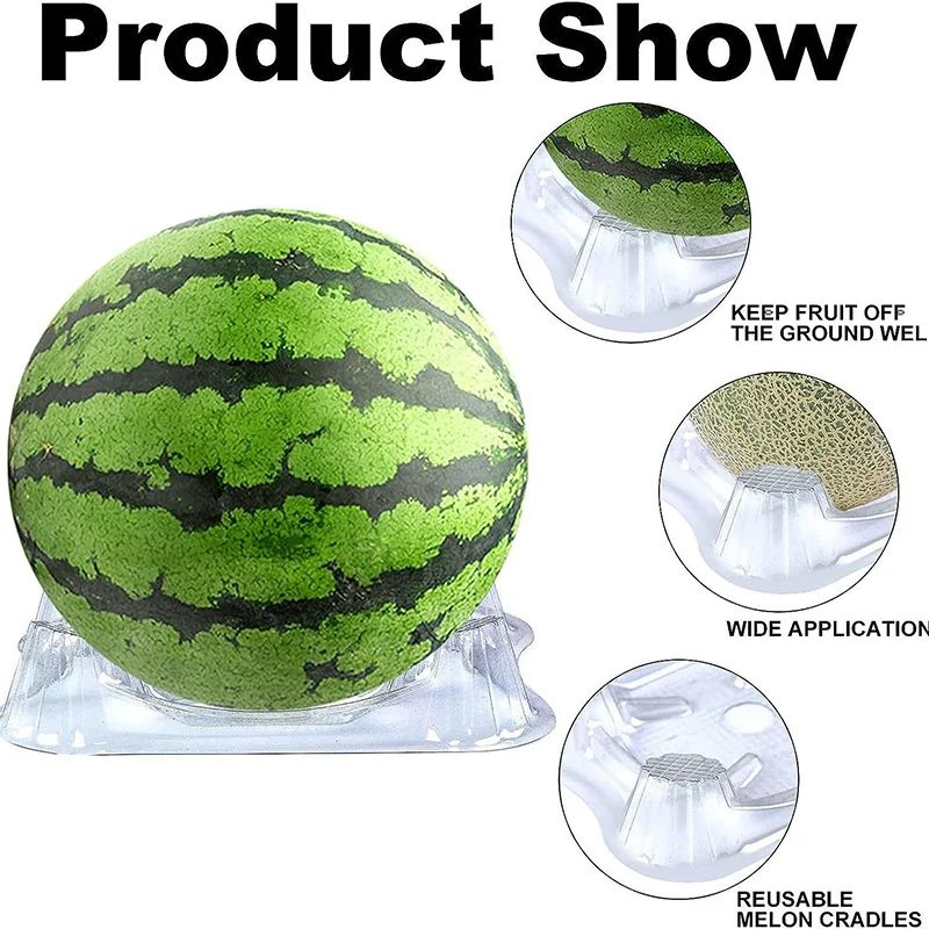 50Pack Garden Melon Cradle Supports  Watermelon Support Stand  Pumpkin Holder Set 2