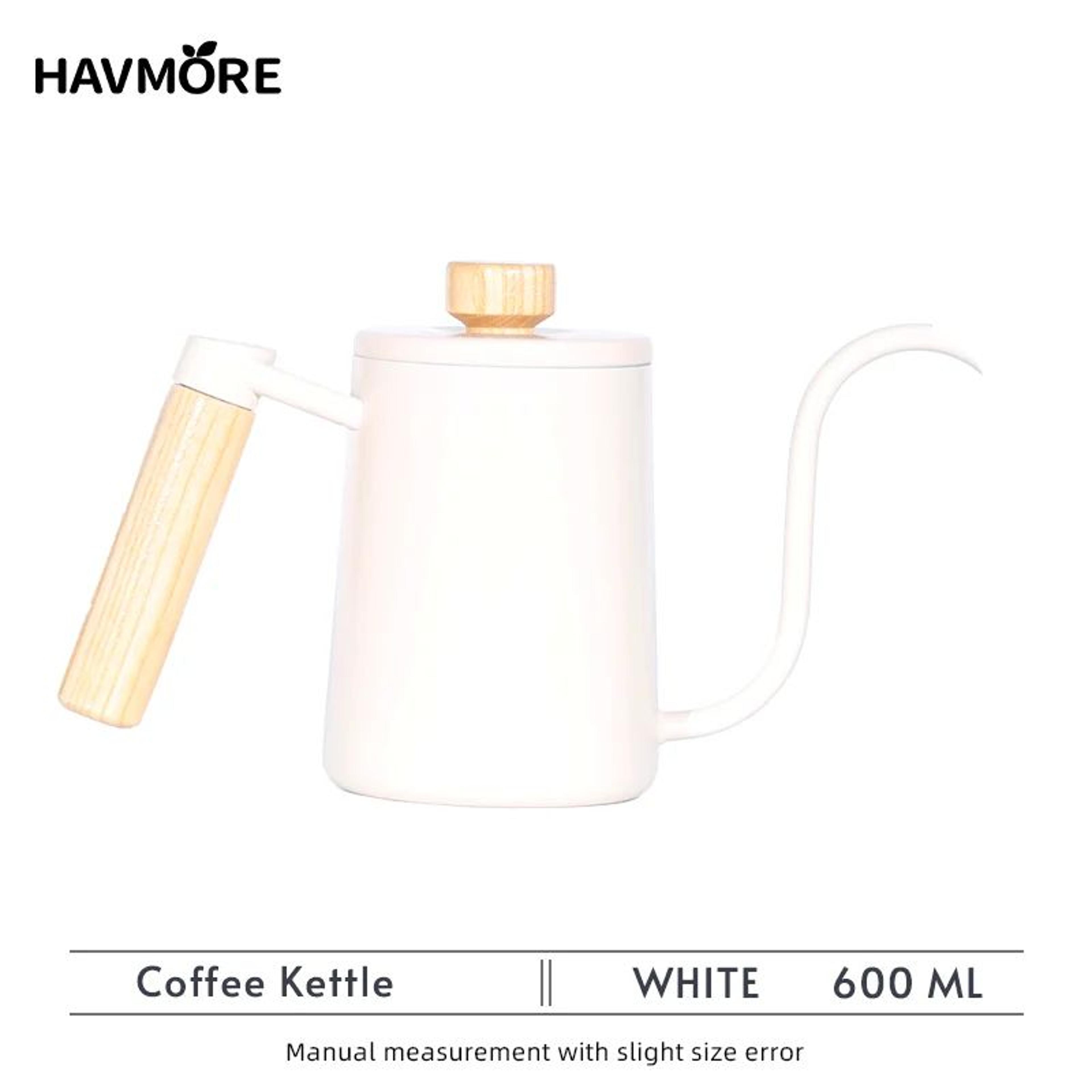 Premium Stainless Steel 600ml Gooseneck Coffee Kettle  Precision PourOver  Barista Brewing 9