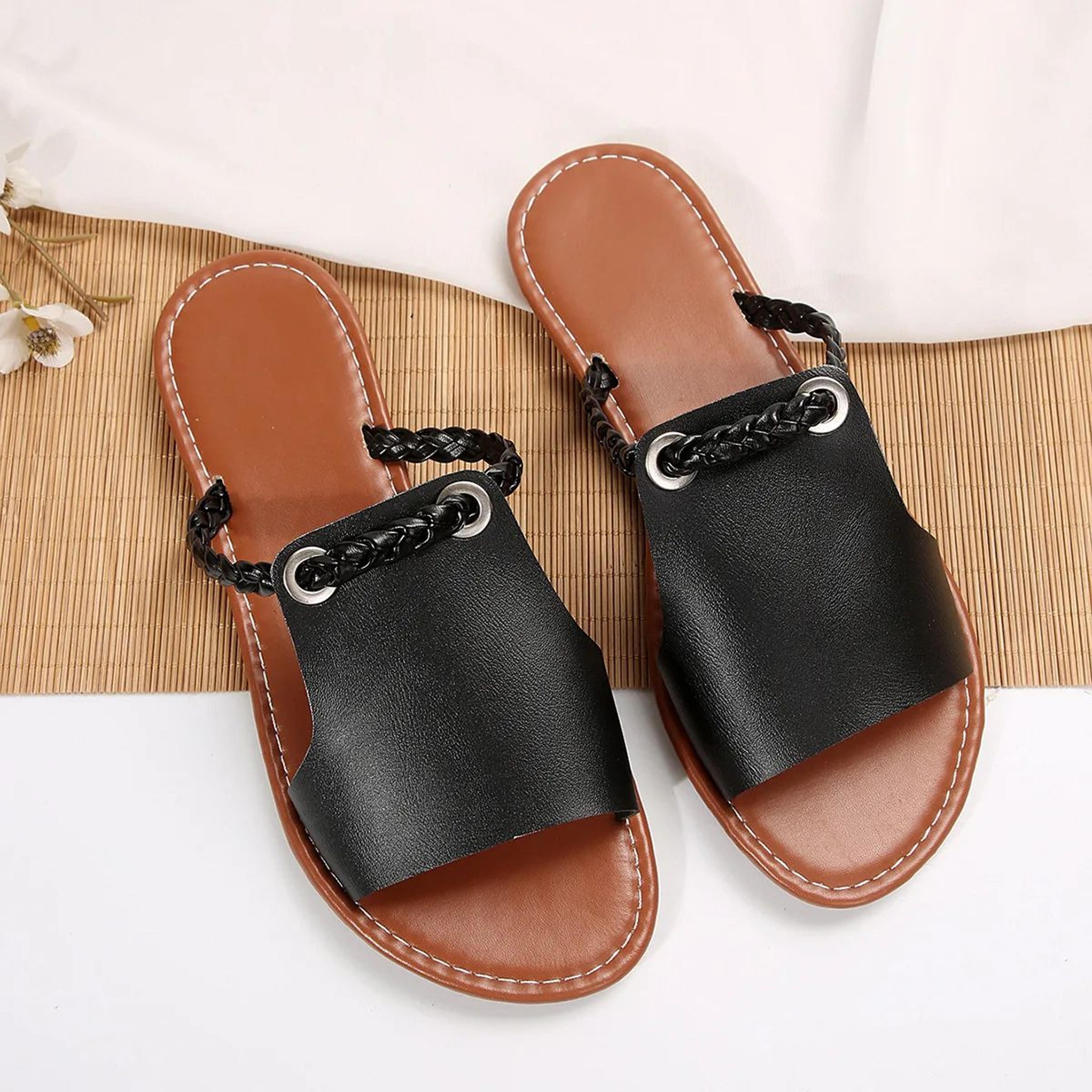 Square Toe Cross Strap Flat Sandals For Women  Minimalist Womens Summer Sandals For Beach  Everyday 7