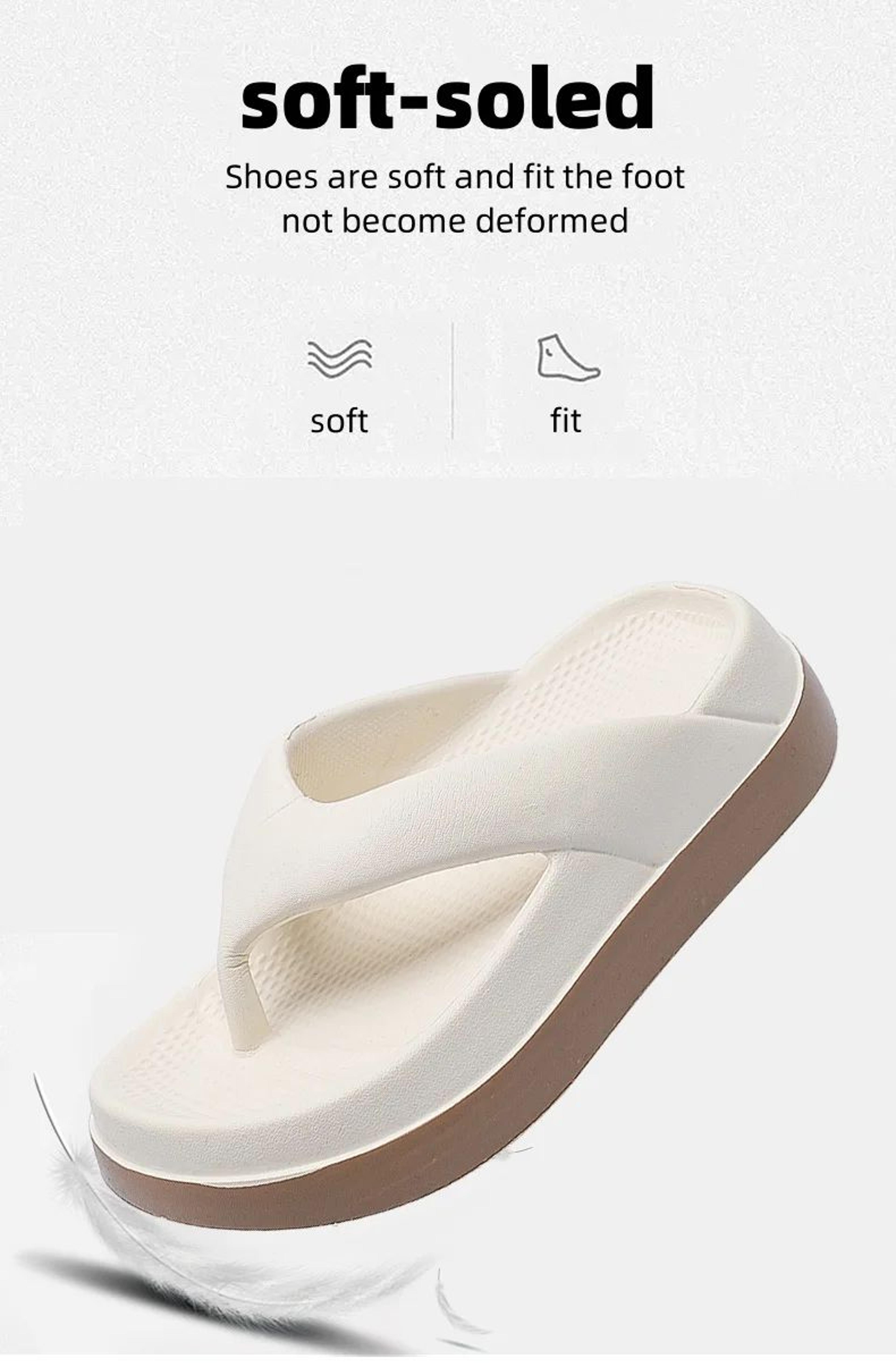 Everyday Comfort Platform Sandals  Trendy Womens Summer FlipFlops 12