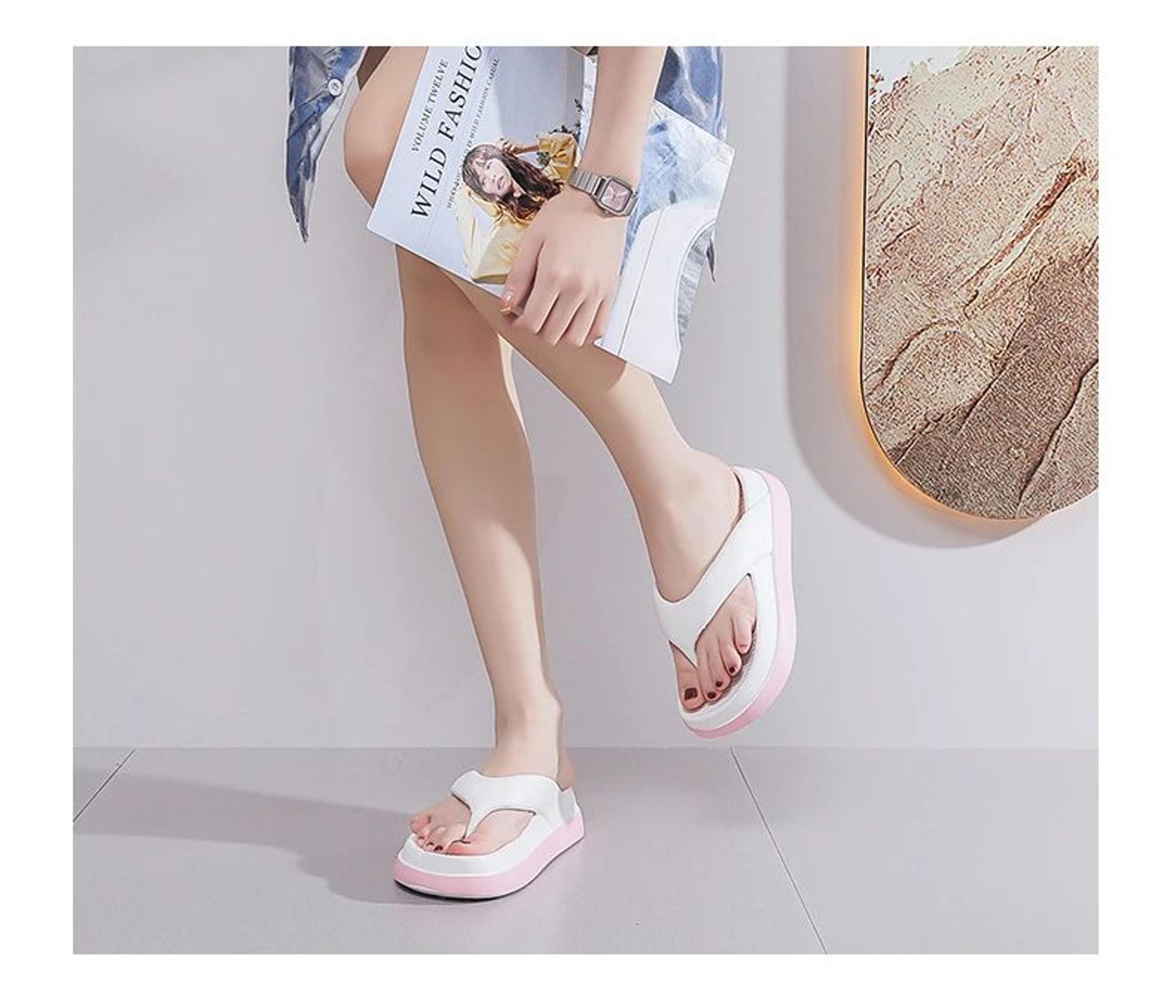 Everyday Comfort Platform Sandals  Trendy Womens Summer FlipFlops 19