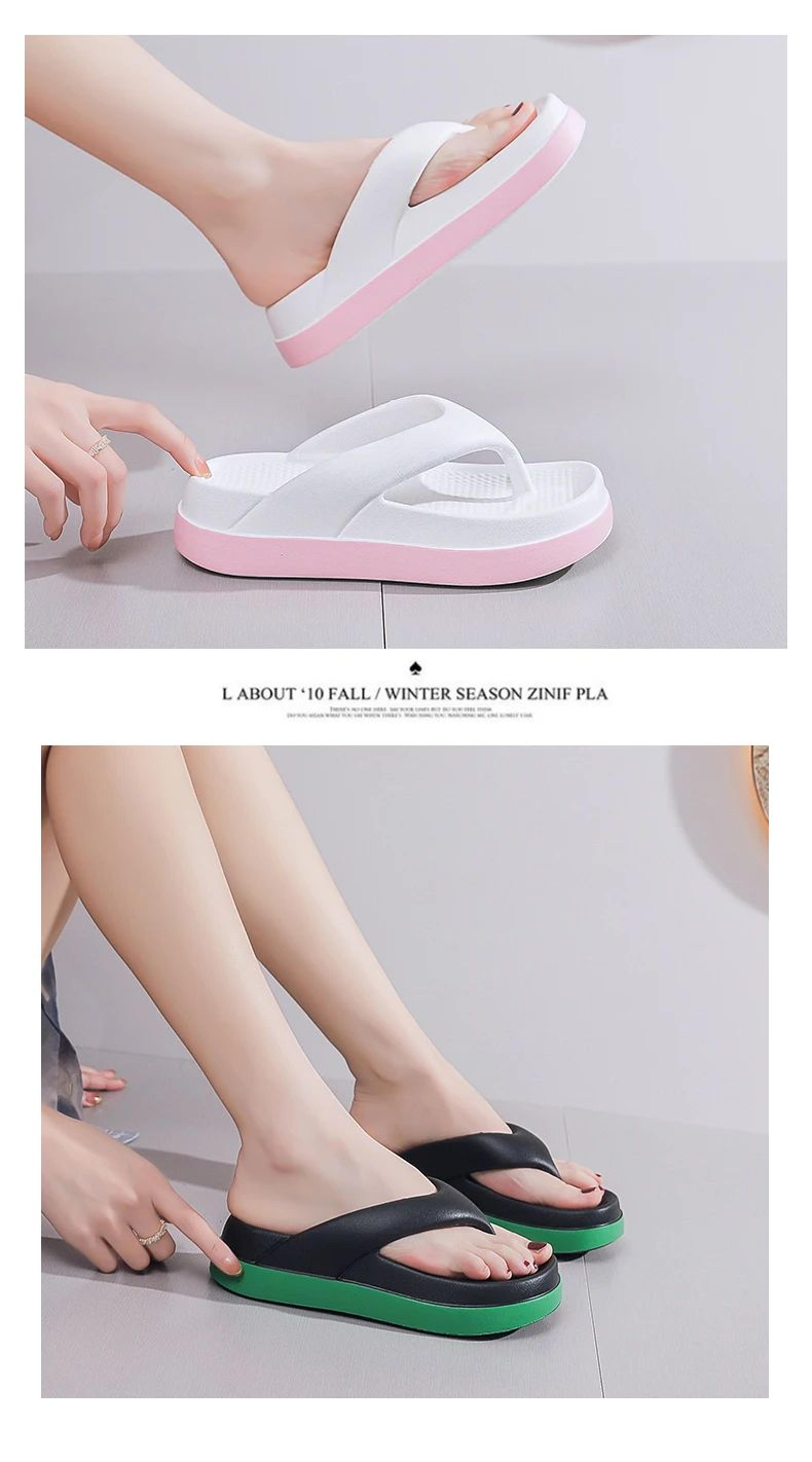 Everyday Comfort Platform Sandals  Trendy Womens Summer FlipFlops 21
