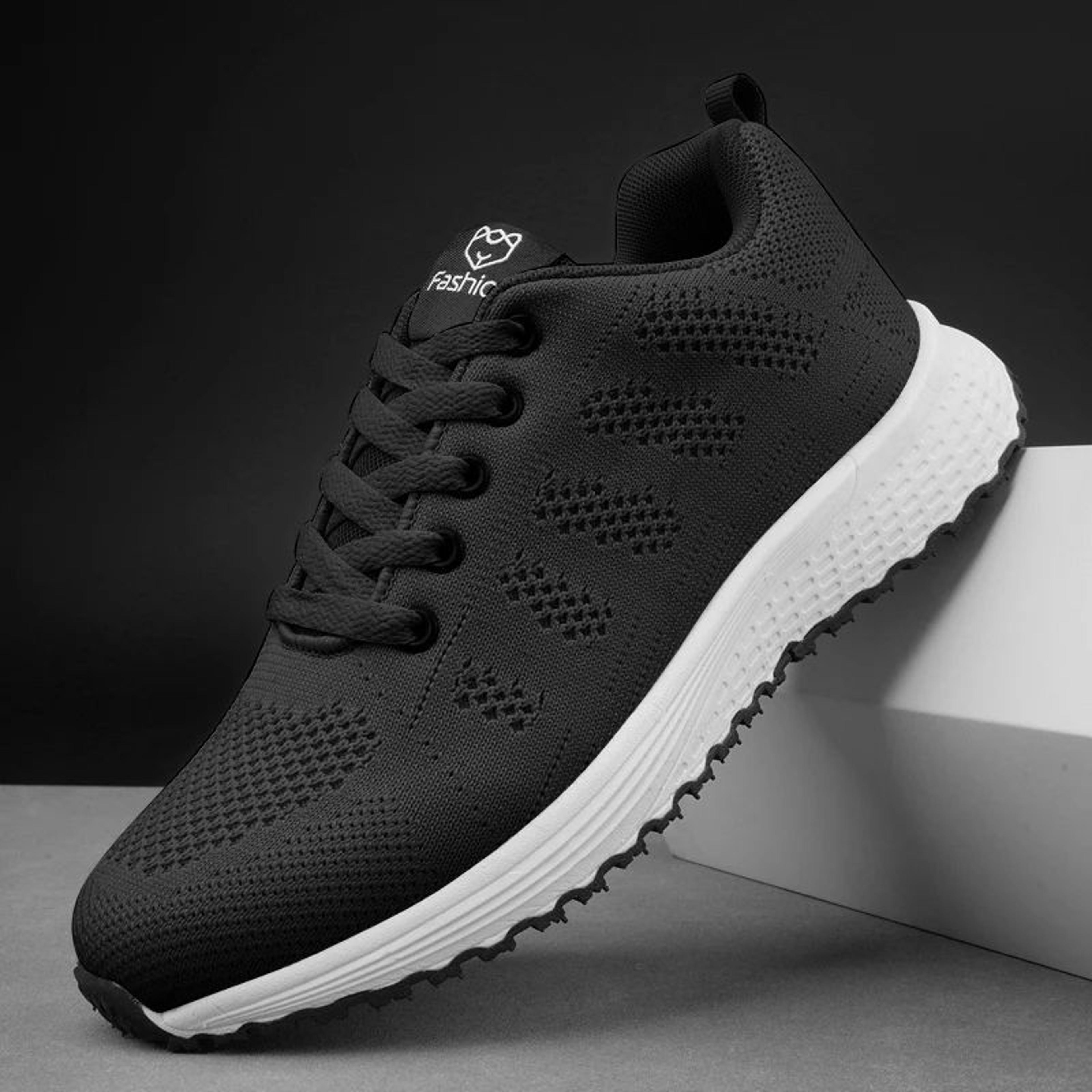Womens Breathable Knit Walking Sneakers  Lightweight Casual Everyday Shoes 5